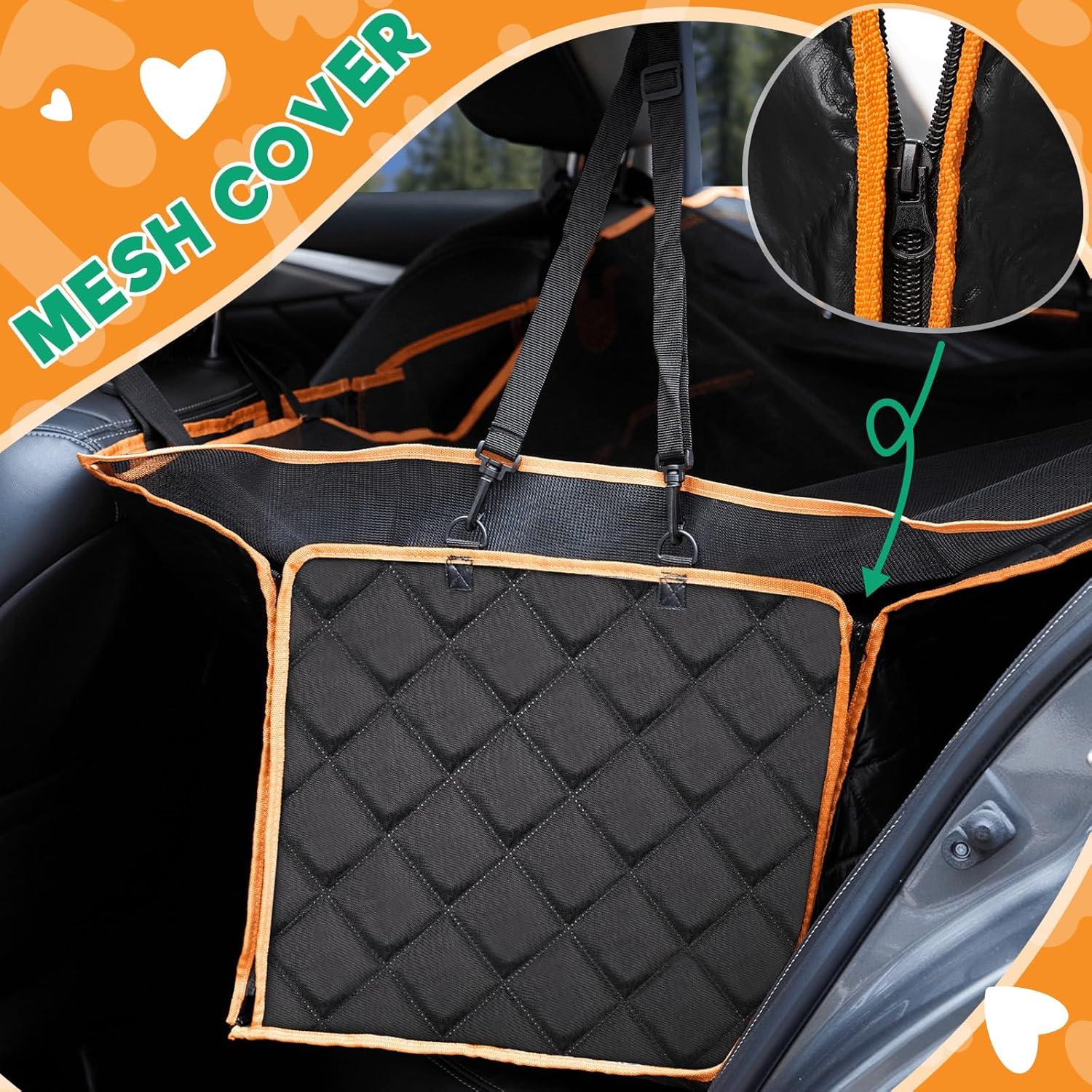 Funda de Asiento de Coche BENCMATE 6 en 1 Impermeable Negro