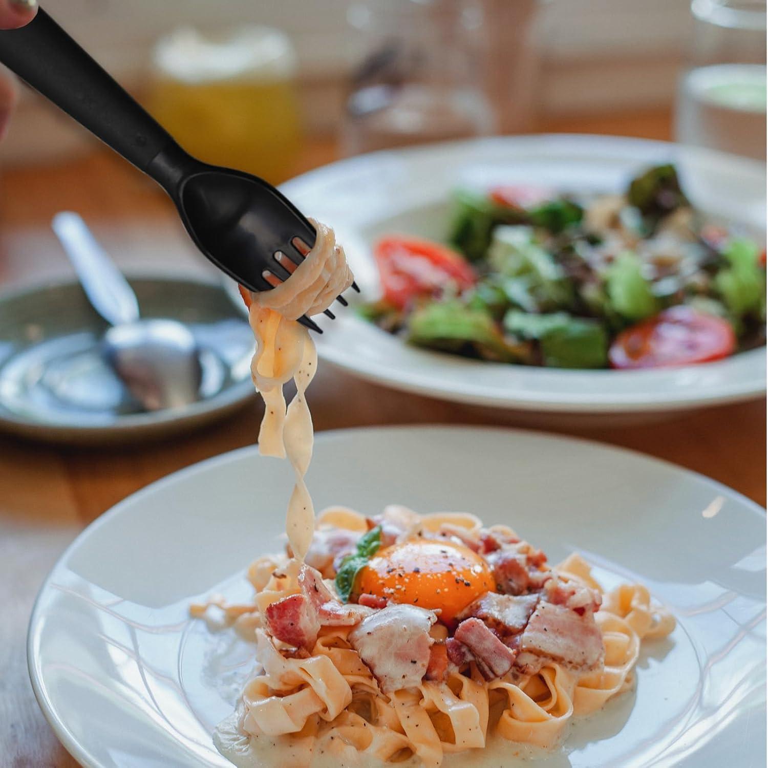 Juego de Utensilios para Niños Muulaii - 12 Piezas Plástico Libre de BPA