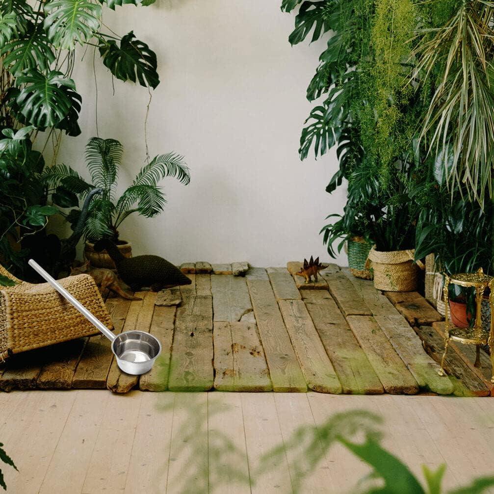 Cucharón de Acero Inoxidable HEMOTON con Mango Largo 41.3 cm