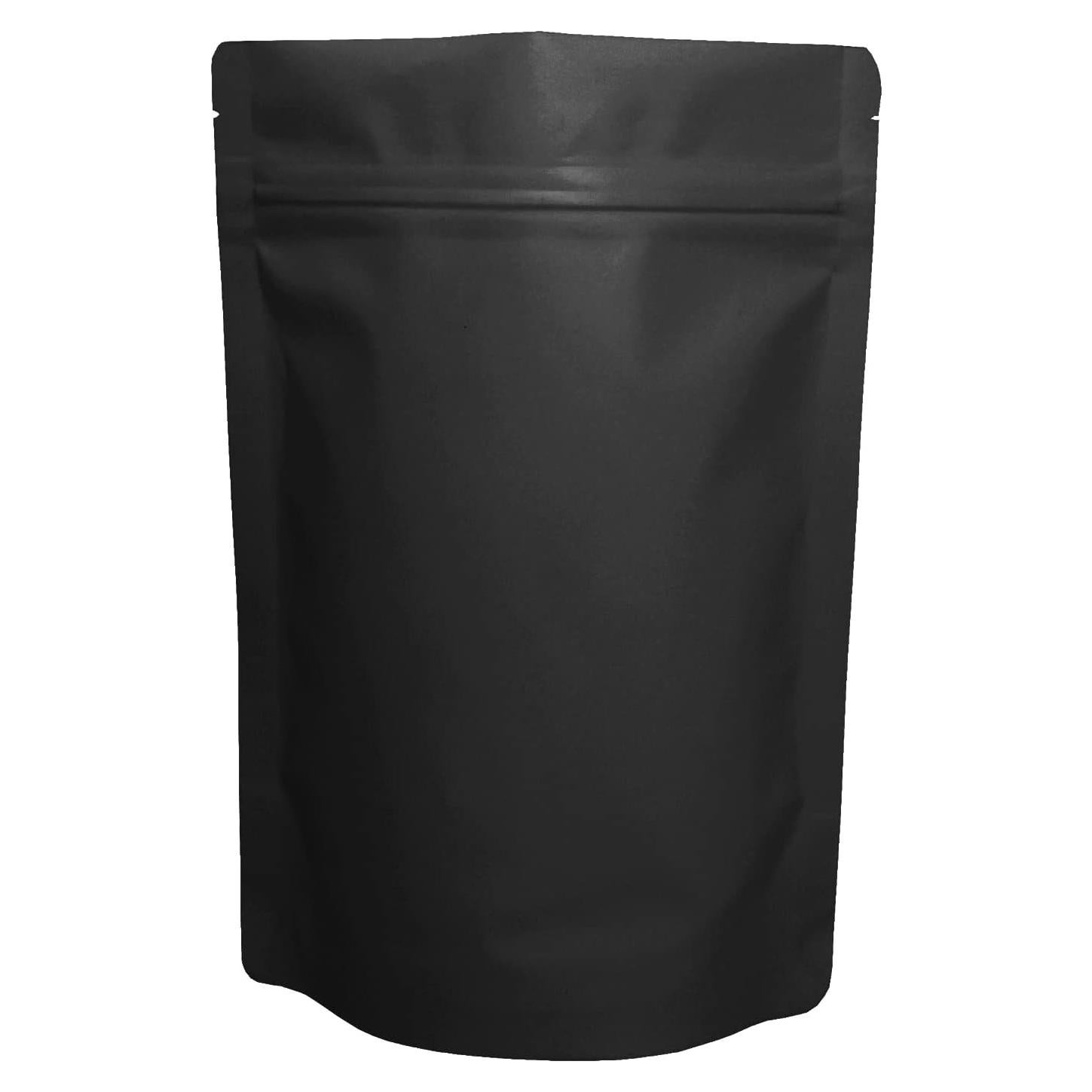 Bolsas Mylar Reutilizables para Alimentos 50pcs 10x15cm Negro