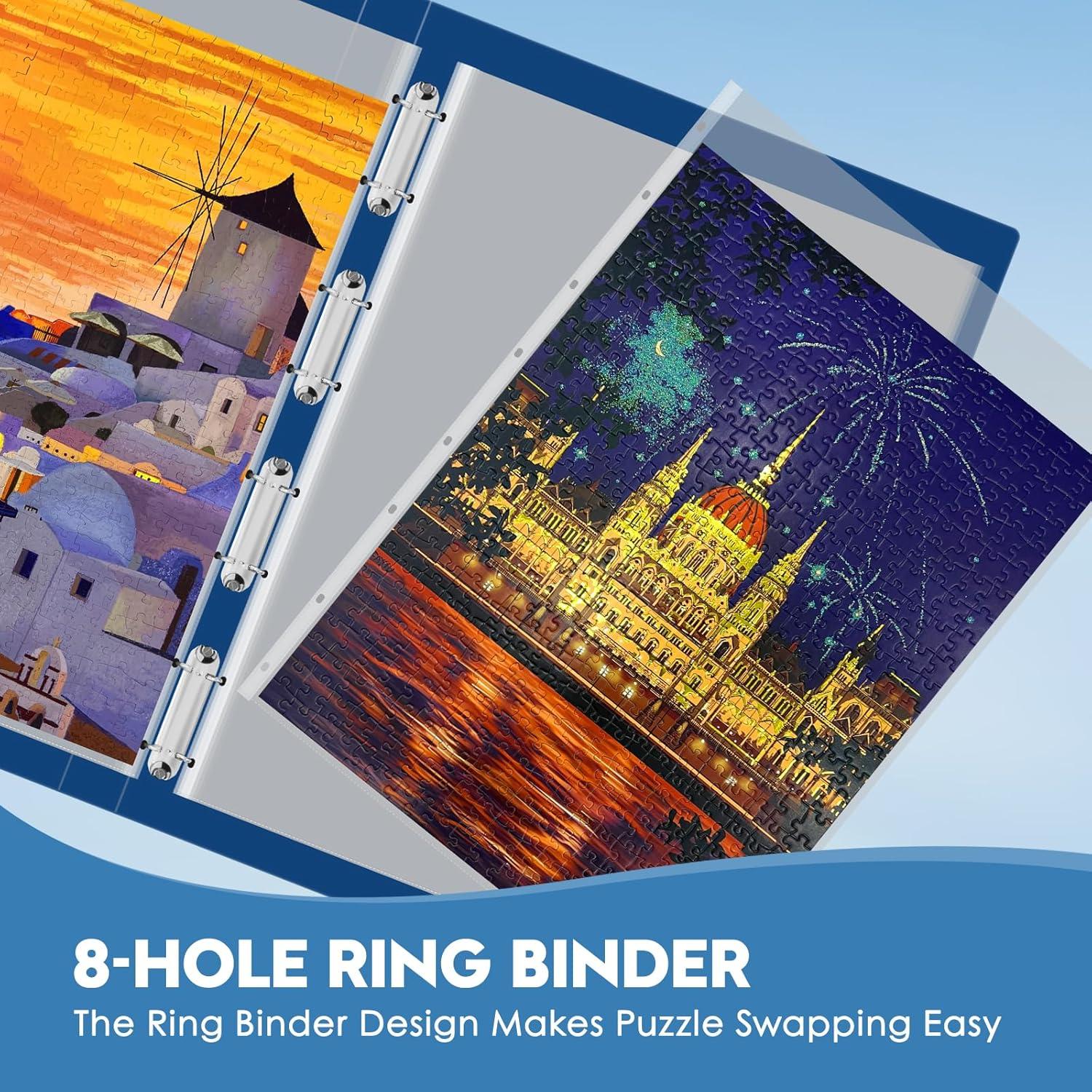 Carpeta de Almacenamiento de Rompecabezas Nariolar 500 Piezas