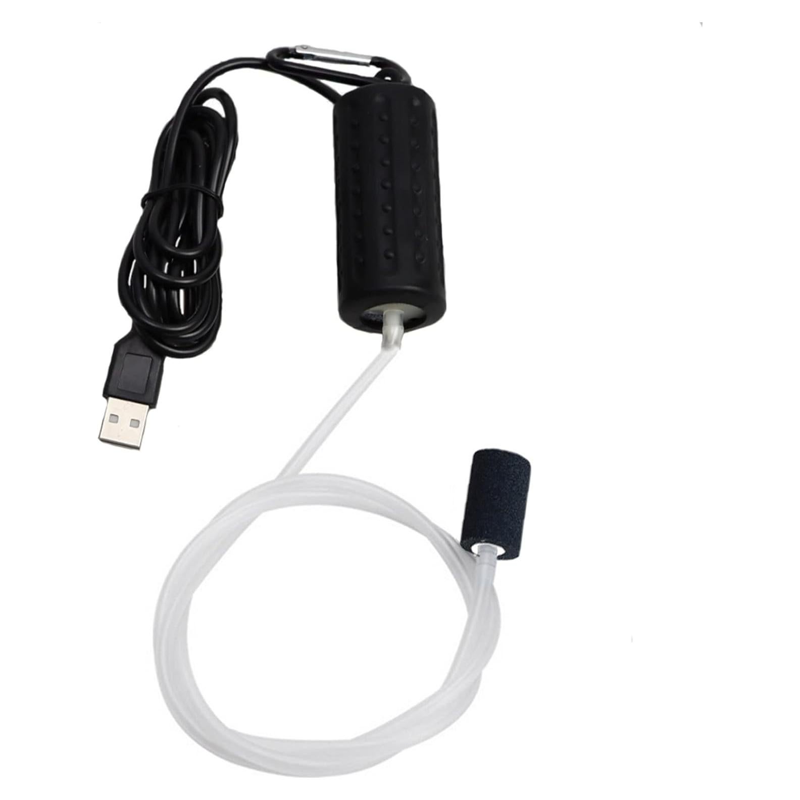 Bomba de Aire para Acuario Lenpestia AP-1 210 LPH USB Silenciosa