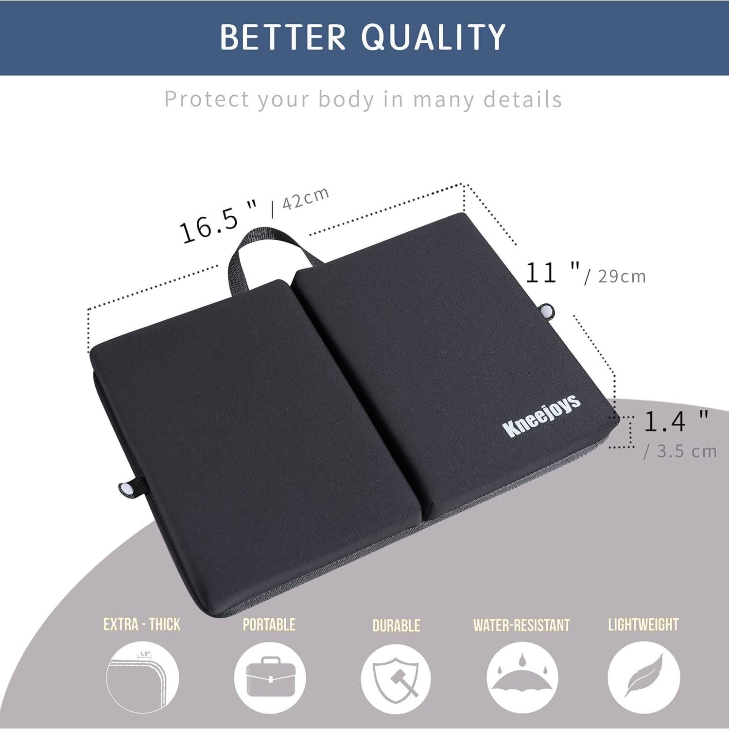 Almohadilla para Arrodillarse Kneejoys - Gruesa y Plegable