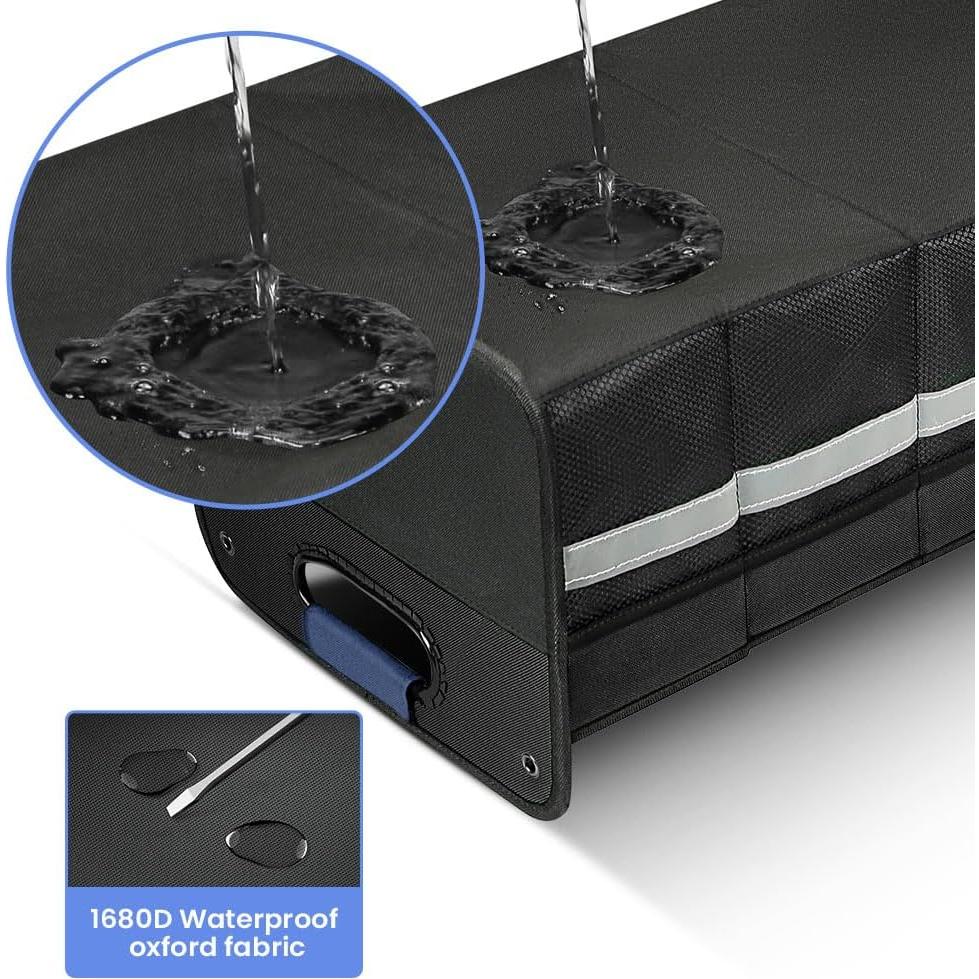 Organizador de Maletero de Coche WINHUNT 50L Plegable a Prueba de Agua
