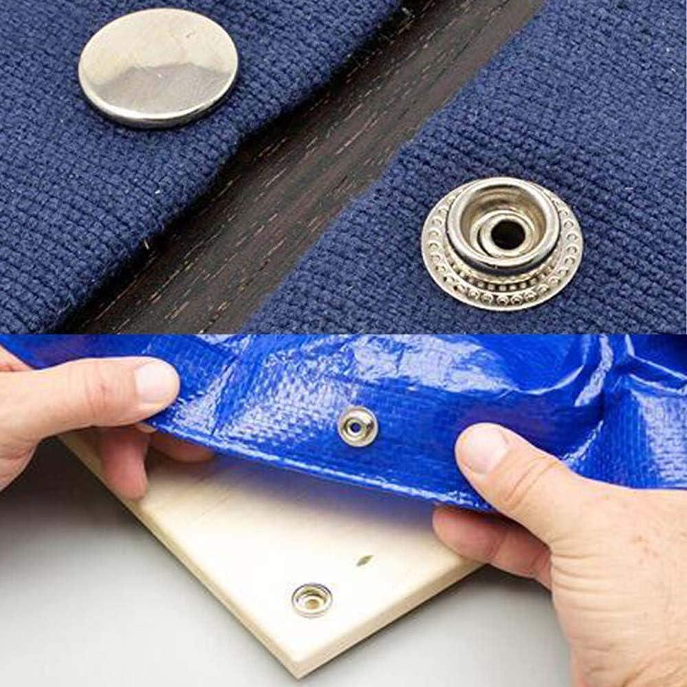 Kit de broches de presión Arokimi para cubierta de barco 60 piezas