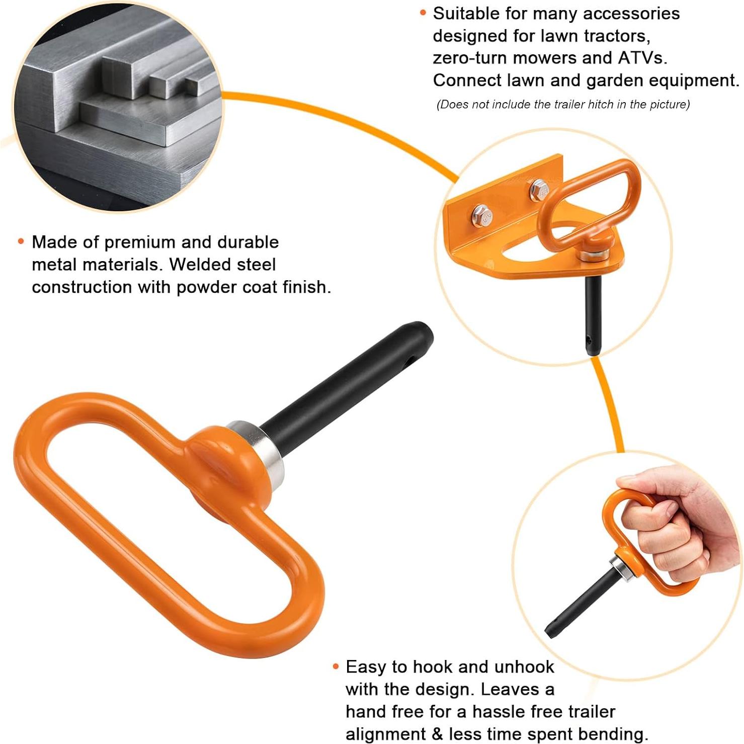 Pasador Magnético CZC AUTO 1/2" para Enganche de Remolque