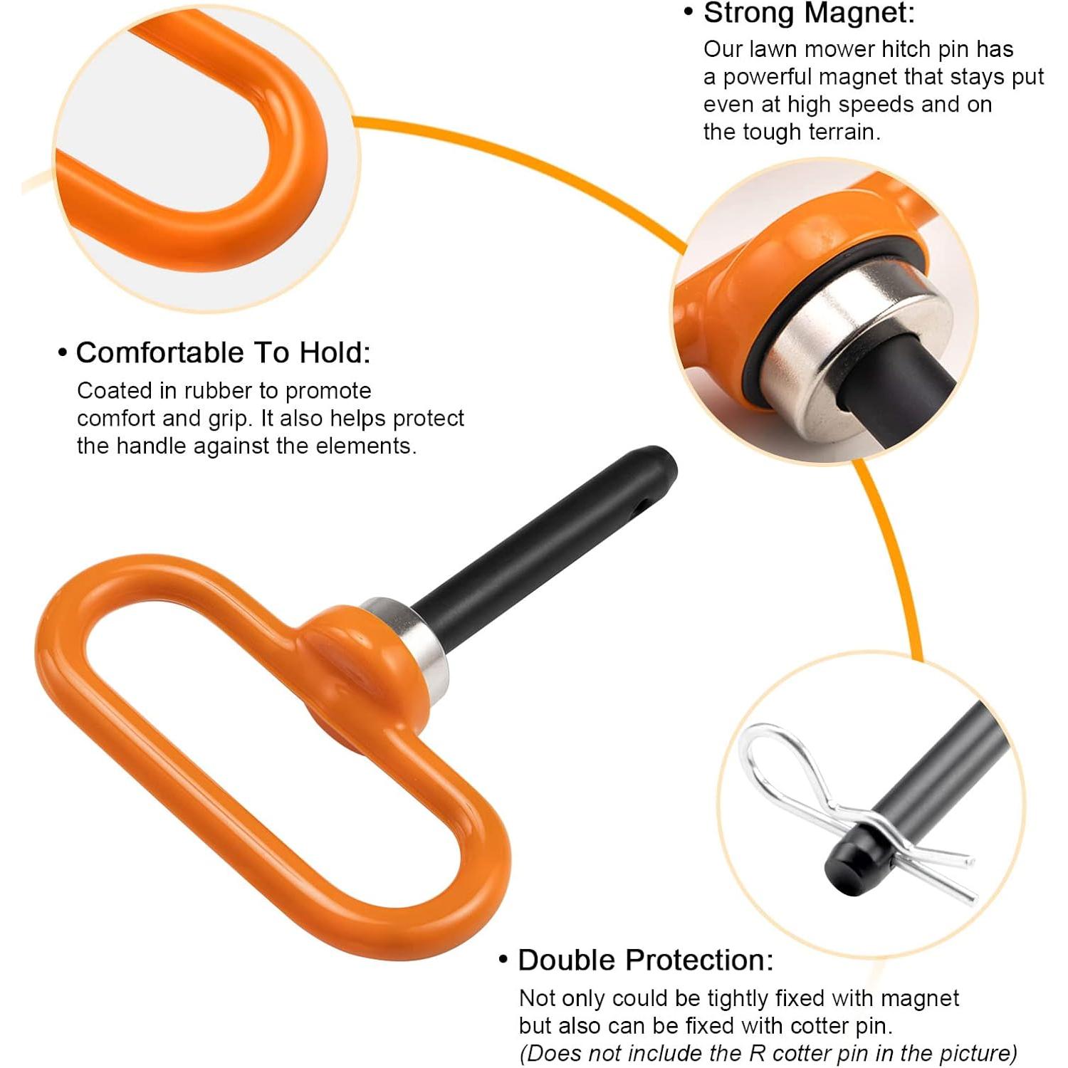 Pasador Magnético CZC AUTO 1/2" para Enganche de Remolque