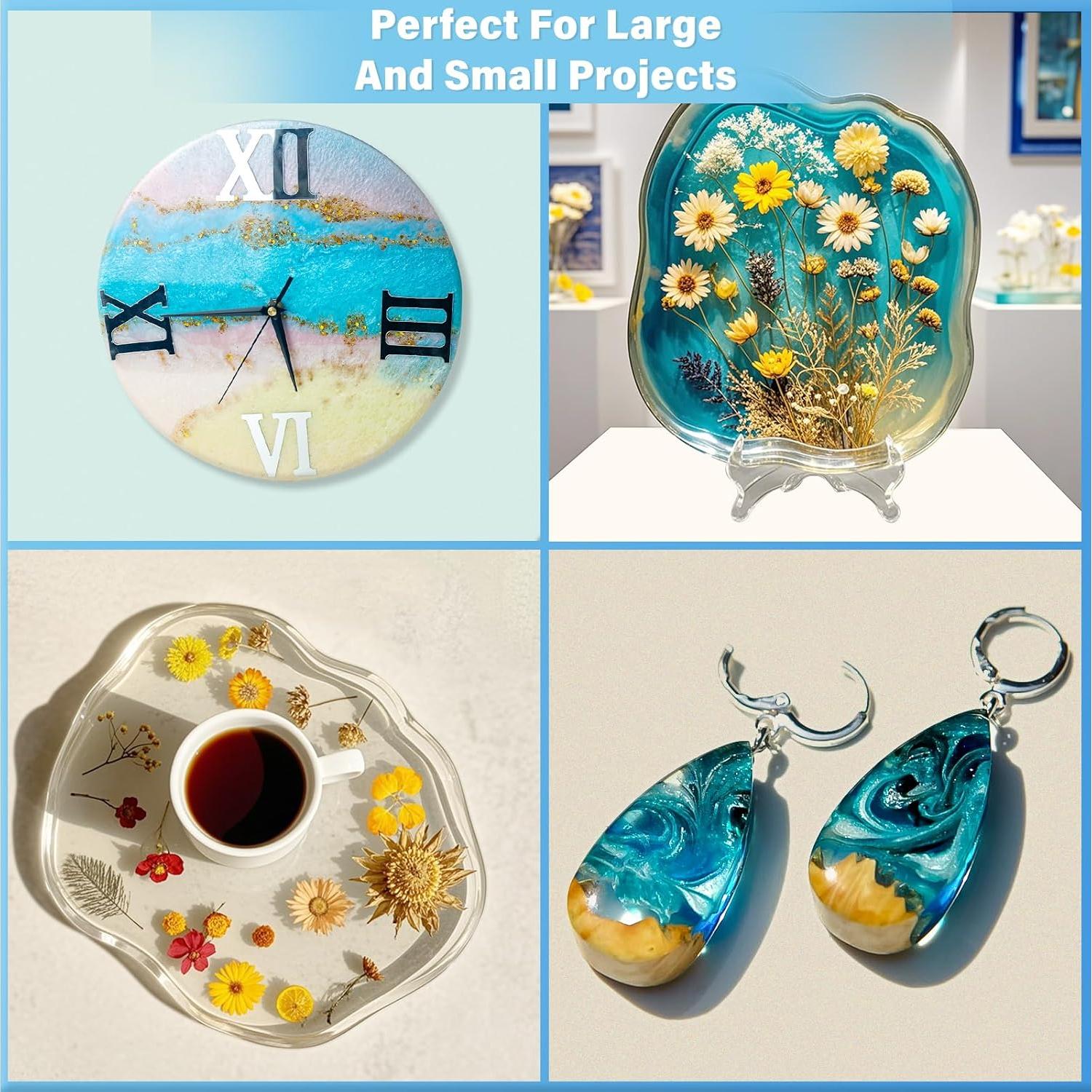 Kit de Resina Epóxica 1 Galón Vivresina Cristalina 3.79L