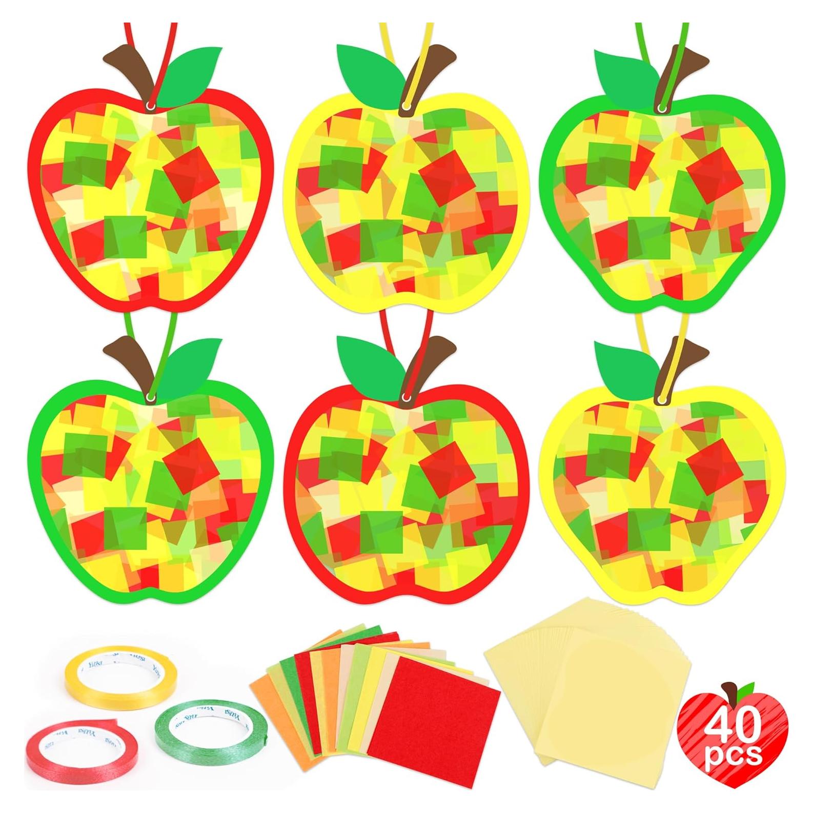 Kit de Manualidades Renbuzhu 40PCS en Forma de Manzana