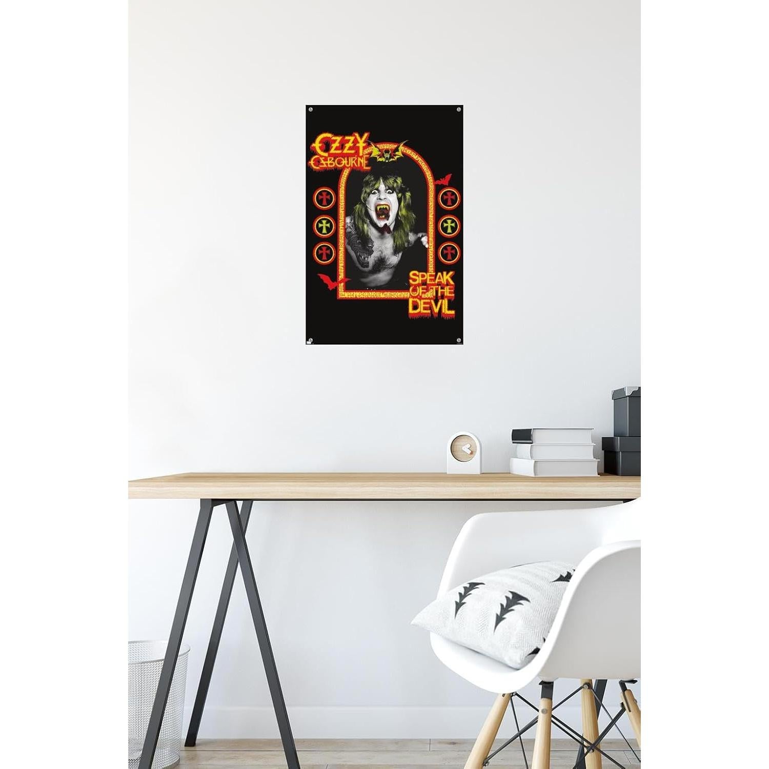 Póster de Pared Ozzy Osbourne - Habla del Diablo 37.4x56.7cm