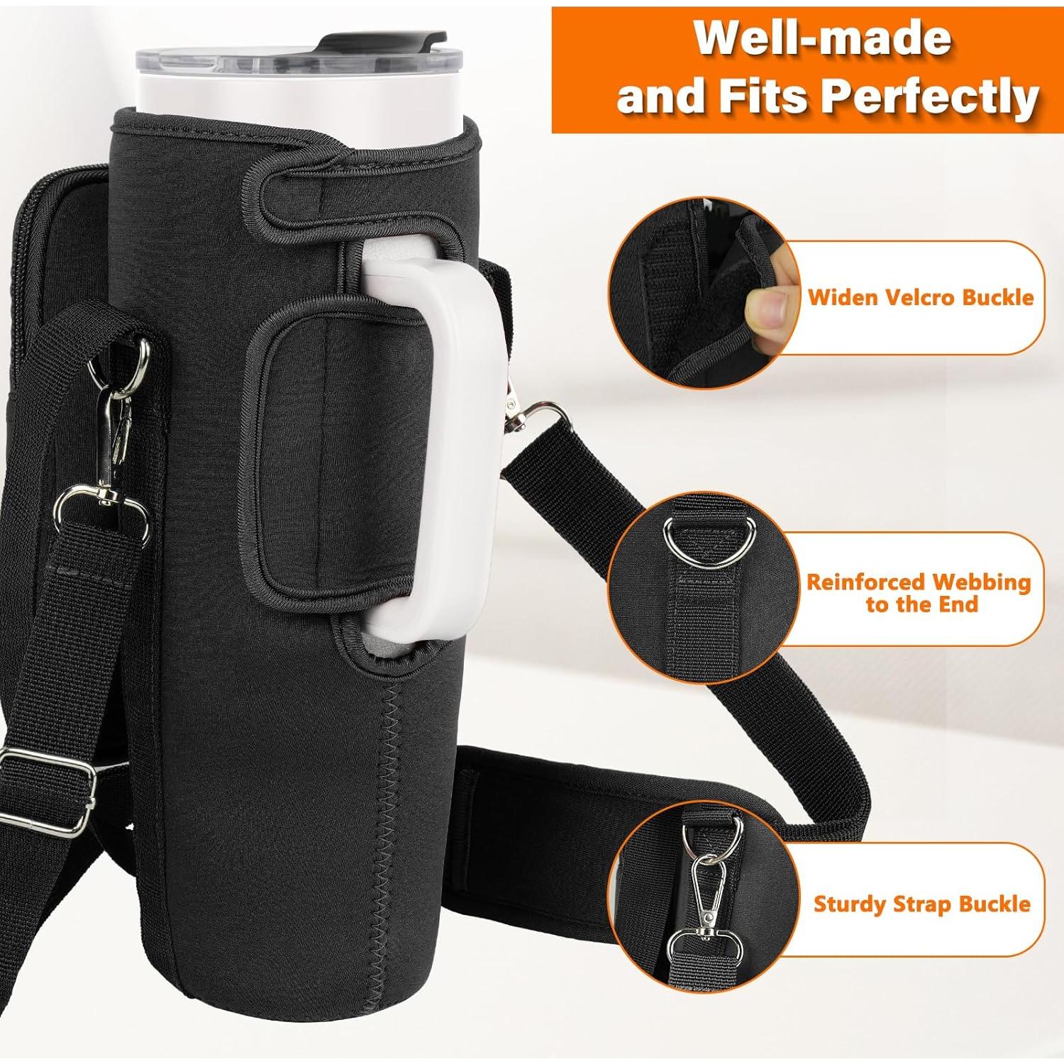 Bolsa Portabotellas de Agua LEFOR·Z para Taza Stanley 40 oz