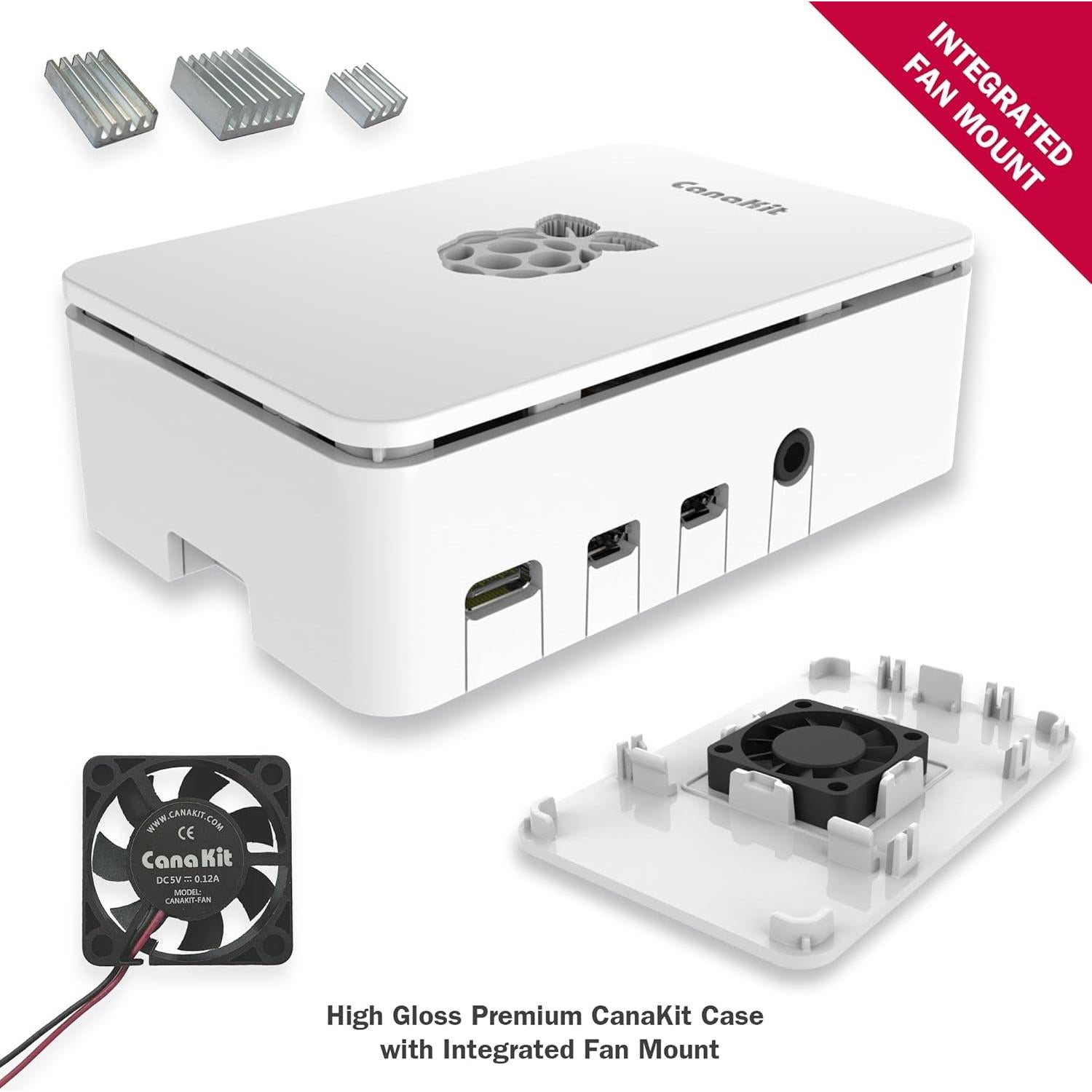 CanaKit Raspberry Pi 4 4GB Kit Inicio 64GB - Edición MAX