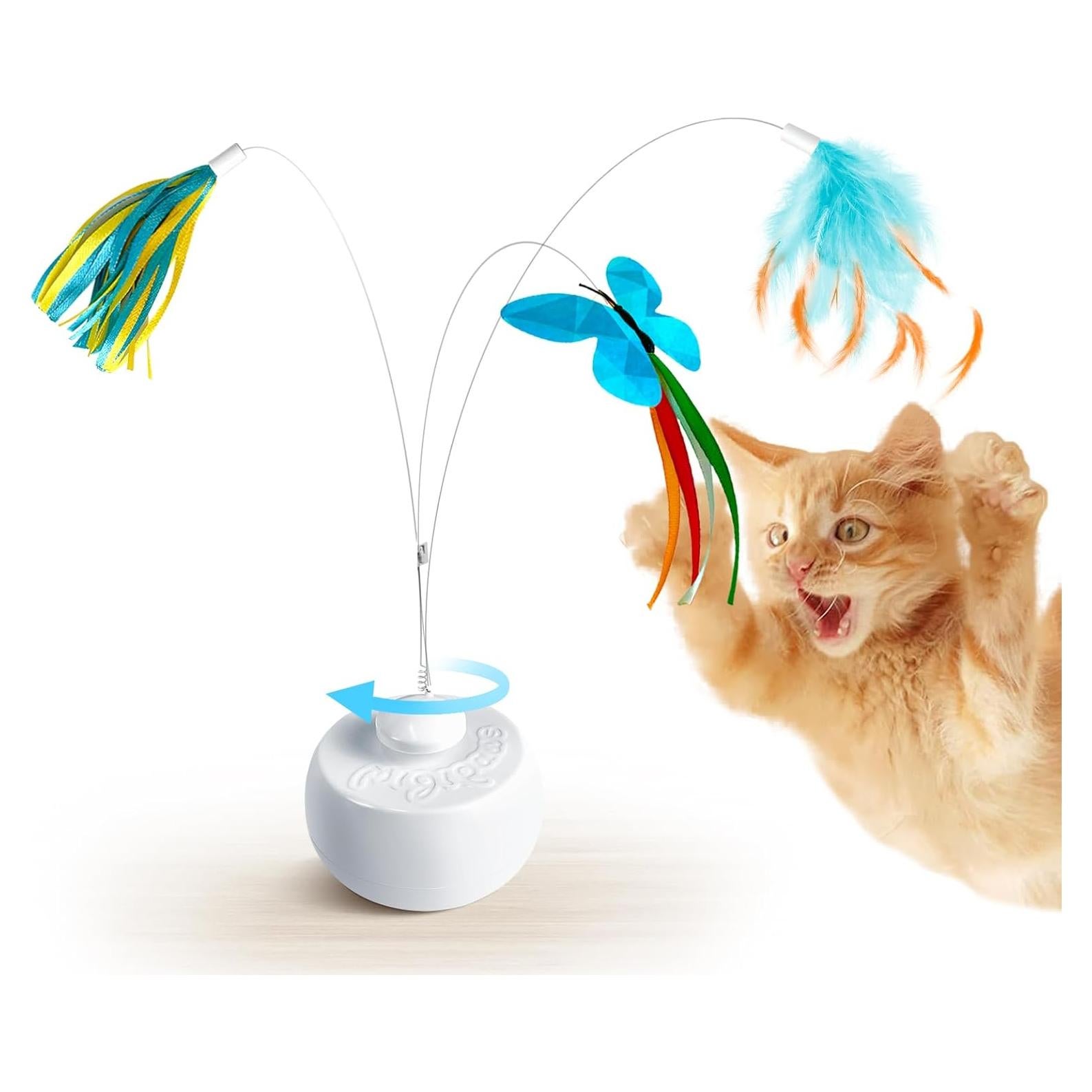 Juguete Interactivo para Gatos Migipaws Mariposa 9x17.5cm