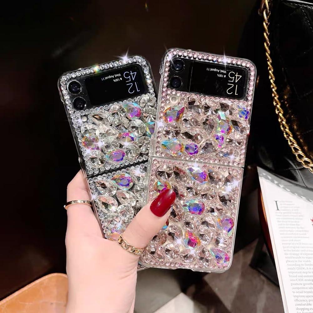 Funda Brillante para Motorola Razr 2023 - Cristal 3D y TPU