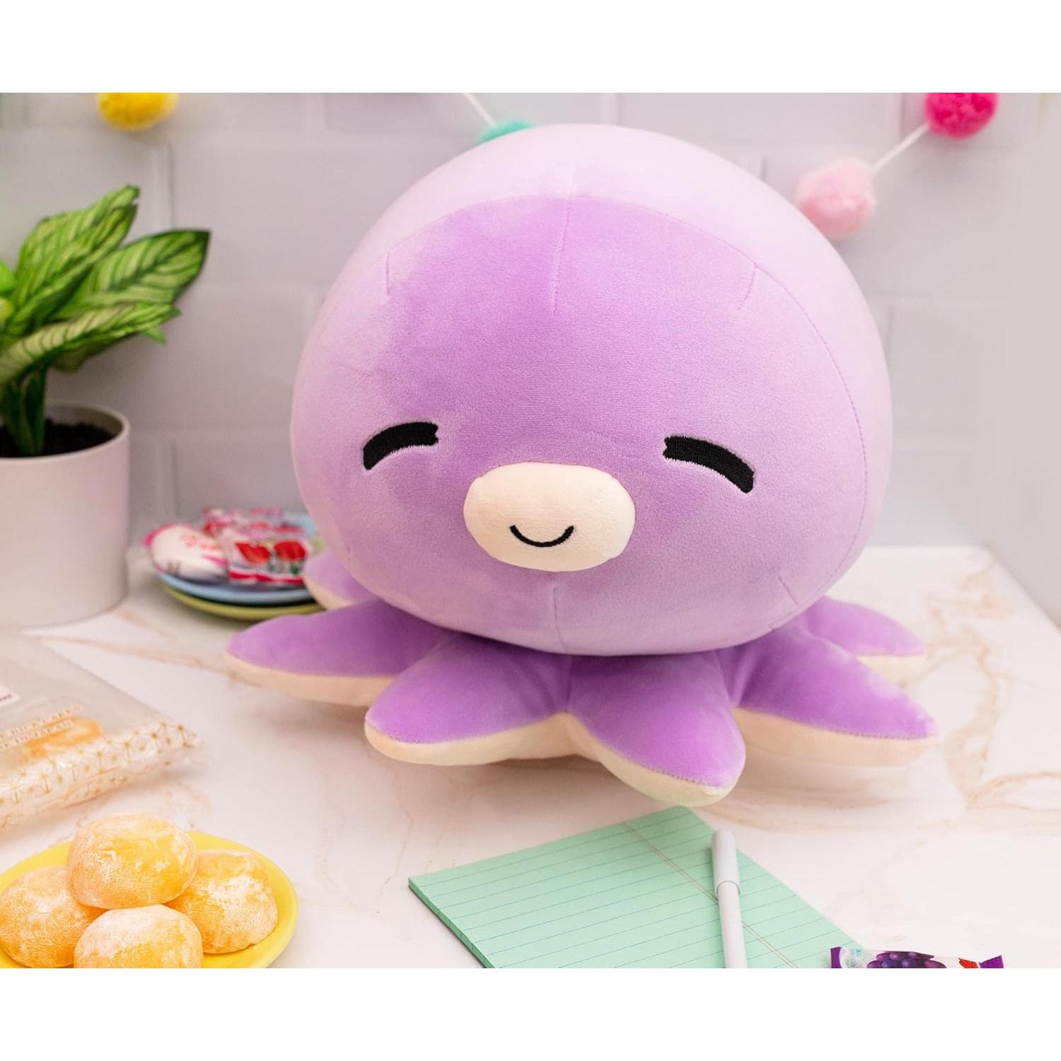 Peluches MochiOshis Ibuki Inkyoshi Pulpo Morado 30 cm