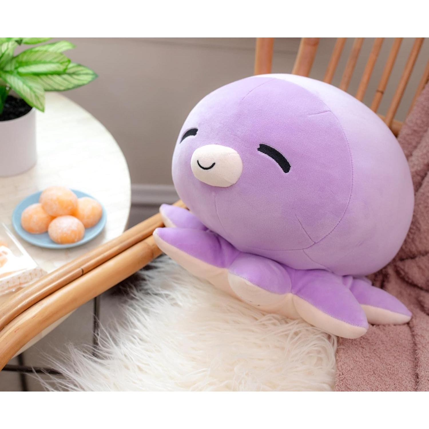Peluches MochiOshis Ibuki Inkyoshi Pulpo Morado 30 cm