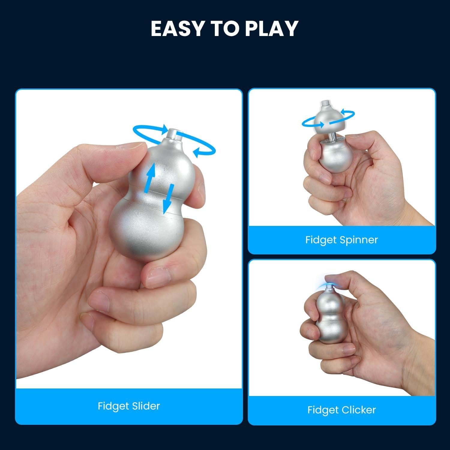 Deslizador Fidget 3-en-1 TAMOXI Alivio de Estrés y Enfoque