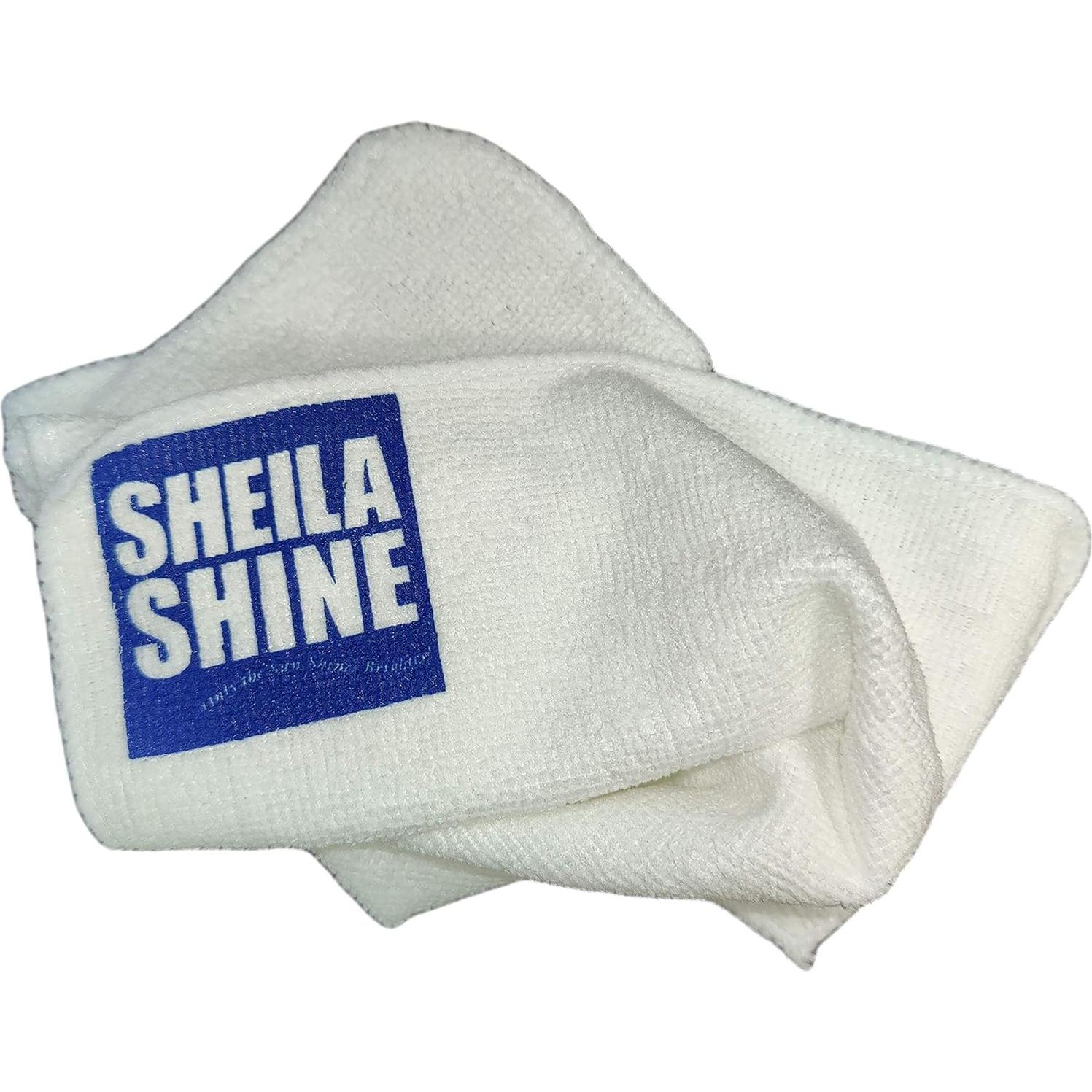 Limpiador y Abrillantador de Acero Inoxidable Sheila Shine 0.95L con Paño