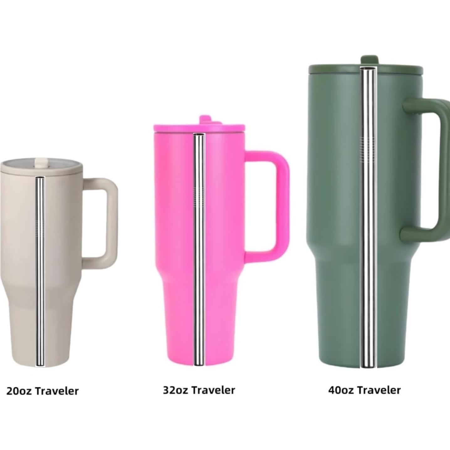 Popotes Reutilizables GL-Auking para Hydrojug 0.95L con Cepillos