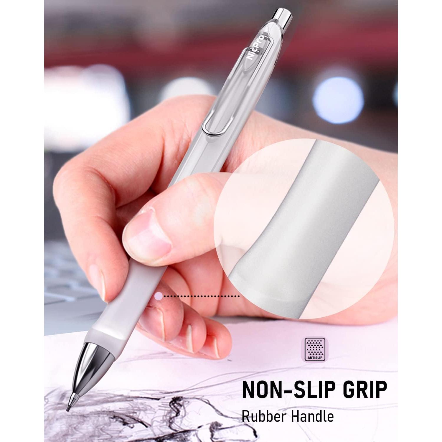 Conjunto de Lápices Mecánicos Nicpro Pastel 0.5 mm 6 Piezas