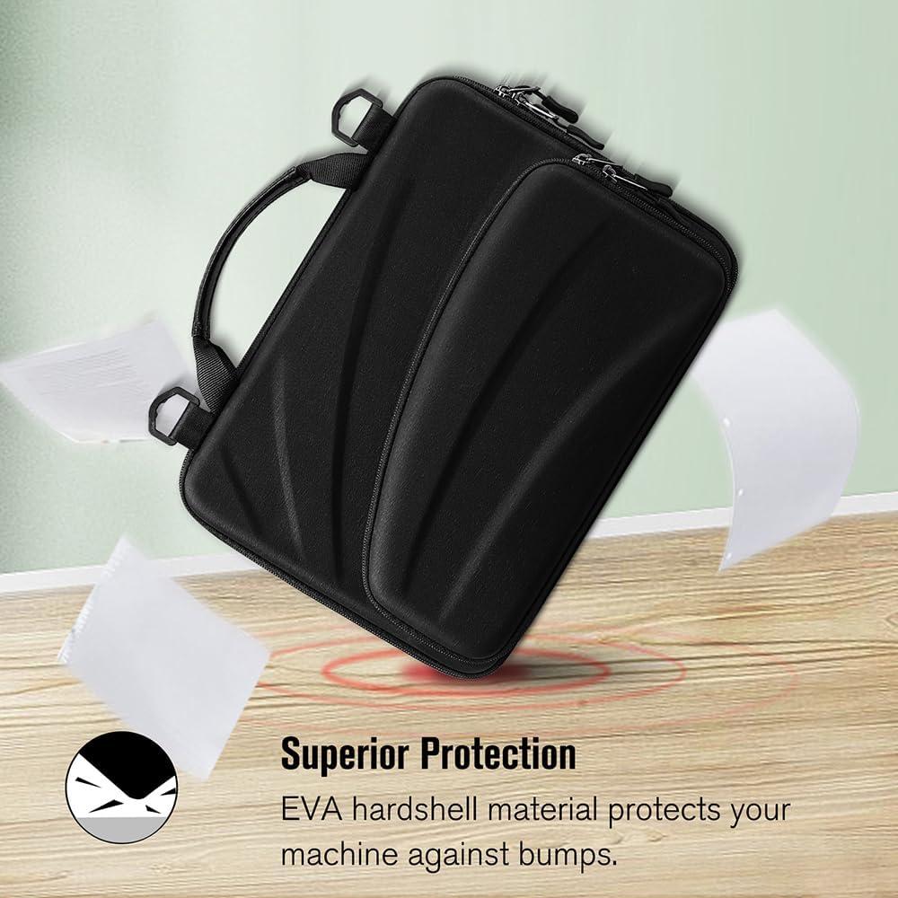 Funda para Chromebook 11-11.6" Fintie Negra con Bandolera