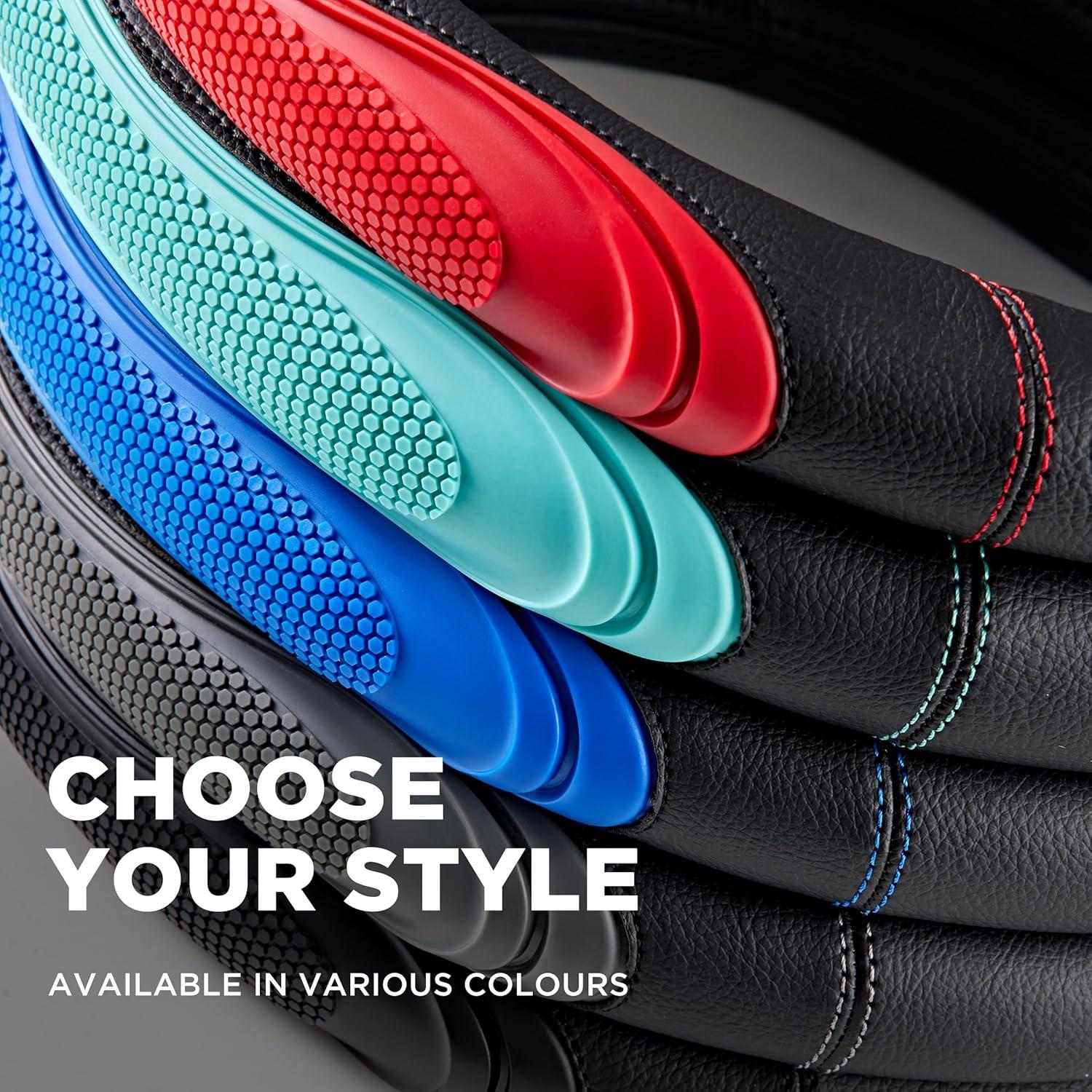 Cubierta de Volante Road Comforts Gris 36.8-38.1 cm Antideslizante