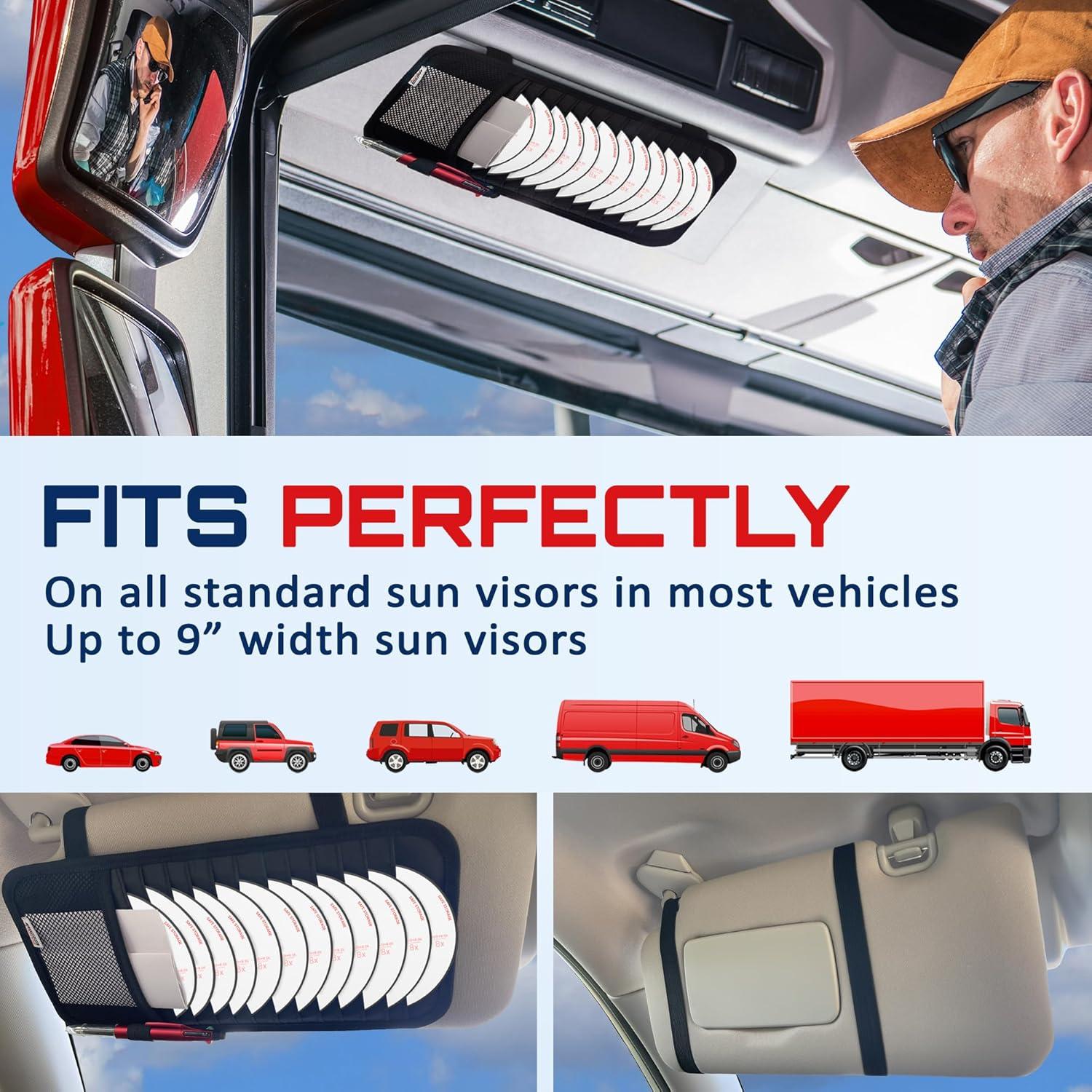 Soporte para CD de coche Fancy Mobility - Organizador 12 CDs