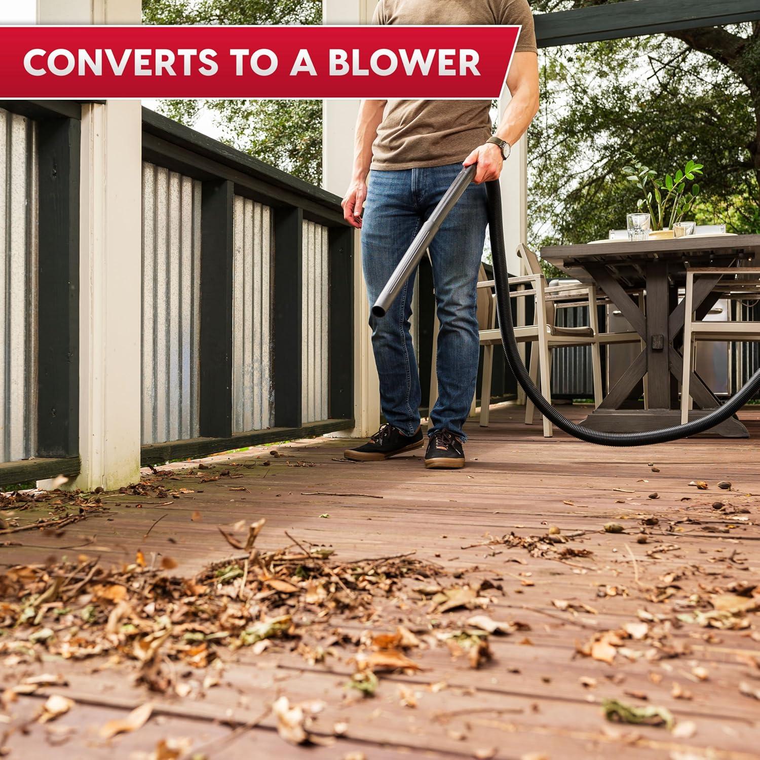 Aspiradora Húmeda/Seca Vacmaster VHB305M 3.2 Galones 2.5 HP