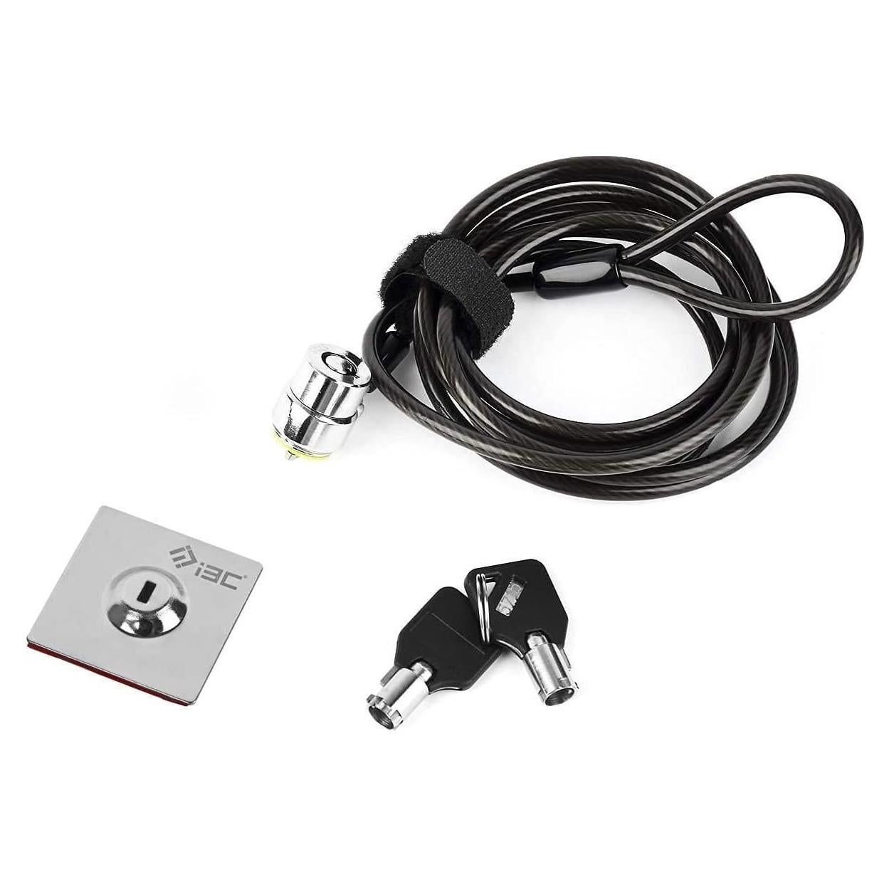 Candado de Cable Antirrobo I3C para Laptop y Tabletas