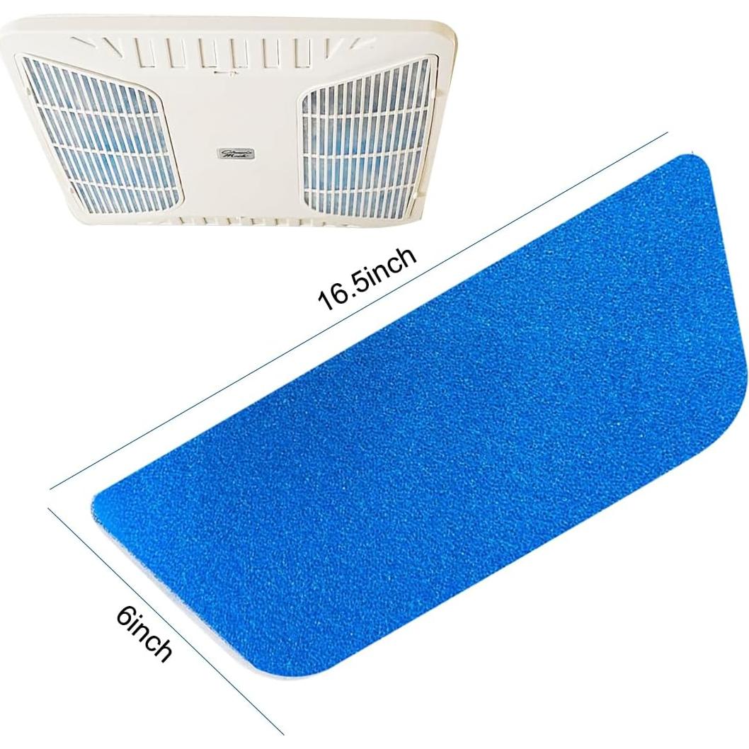 Filtro de AC Reutilizable Taidocram para RV 42 x 15.24 cm - Paquete de 4