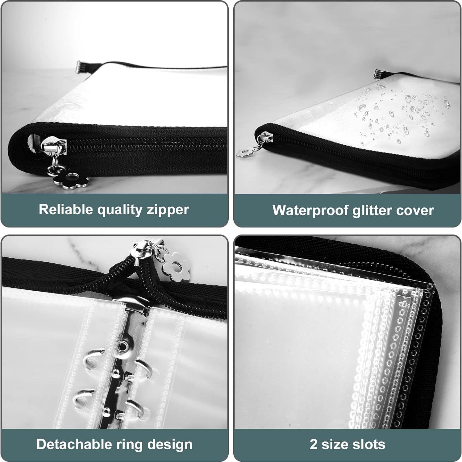 Organizador de Joyería de Viaje Uprony Negro 120 Compartimentos