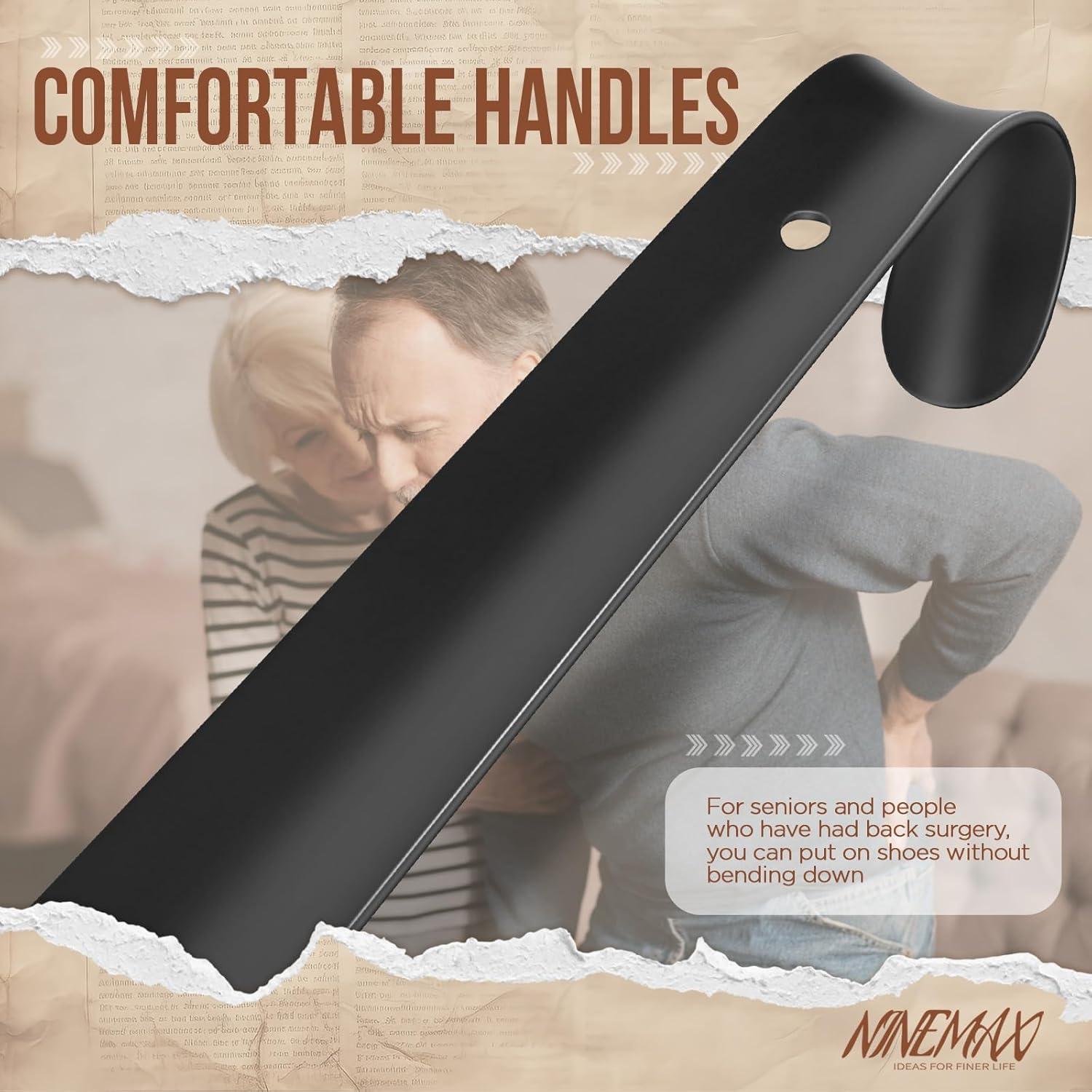 Cuerno de Zapato de Metal NINEMAX 41.91 cm para Botas