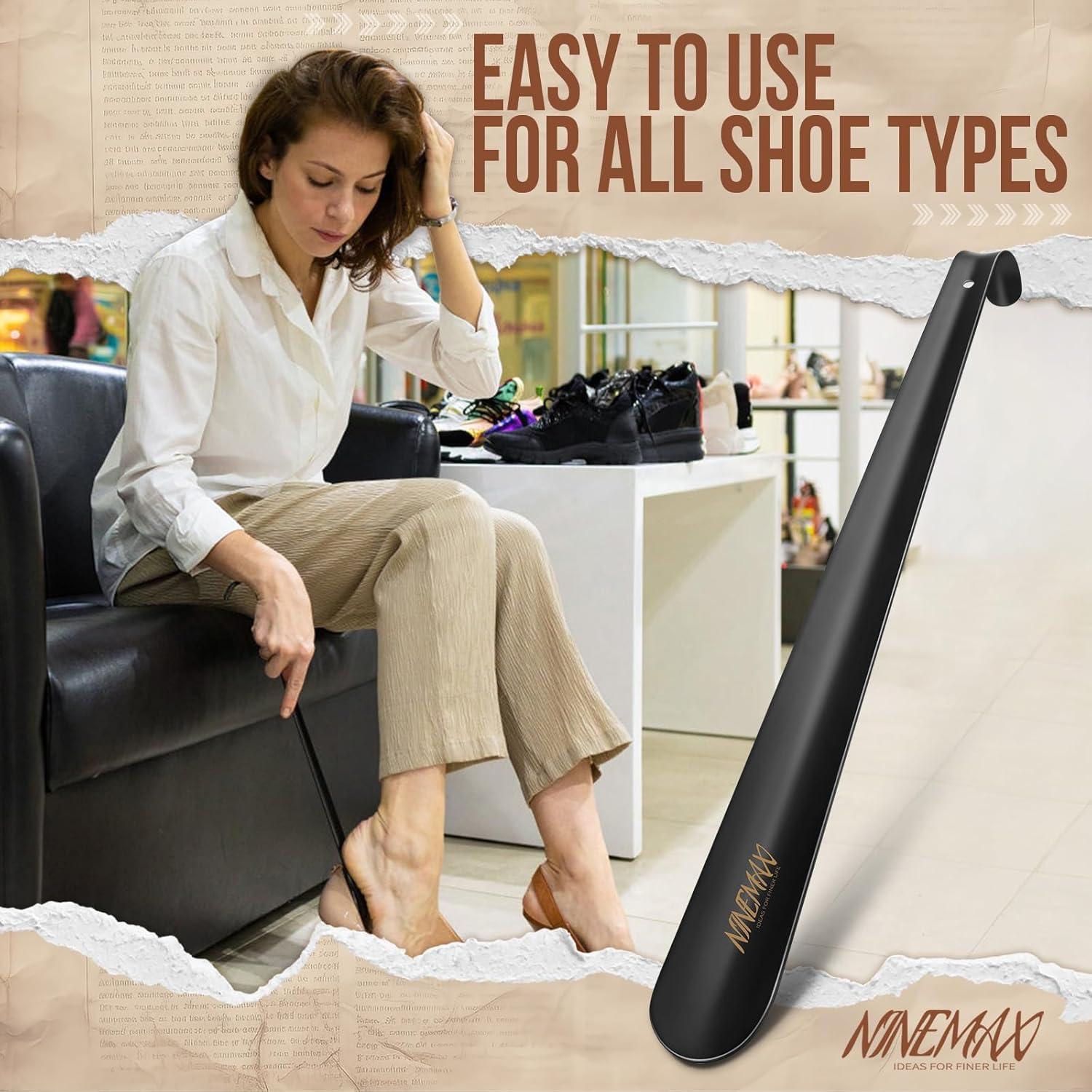 Cuerno de Zapato de Metal NINEMAX 41.91 cm para Botas