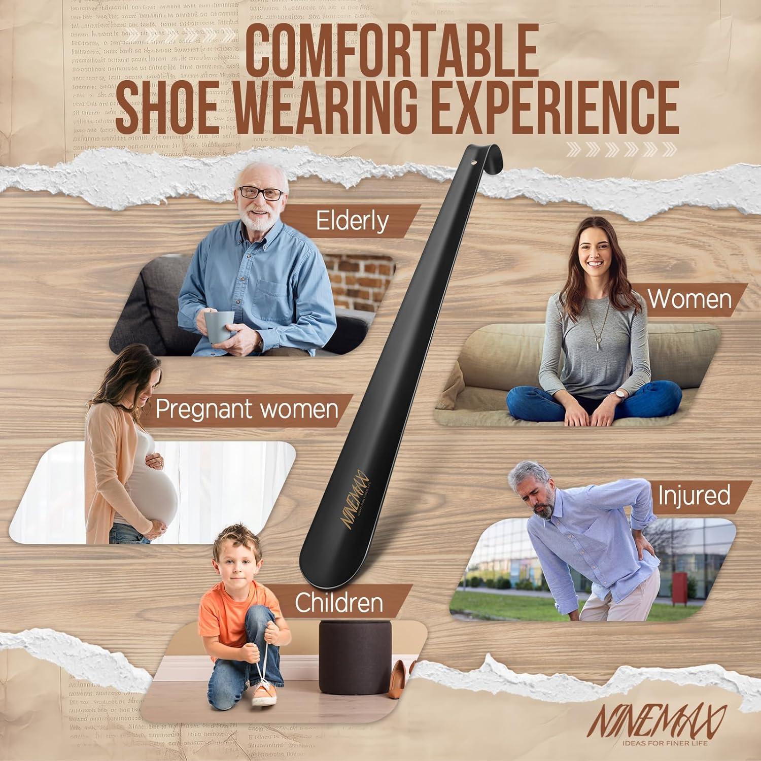 Cuerno de Zapato de Metal NINEMAX 41.91 cm para Botas