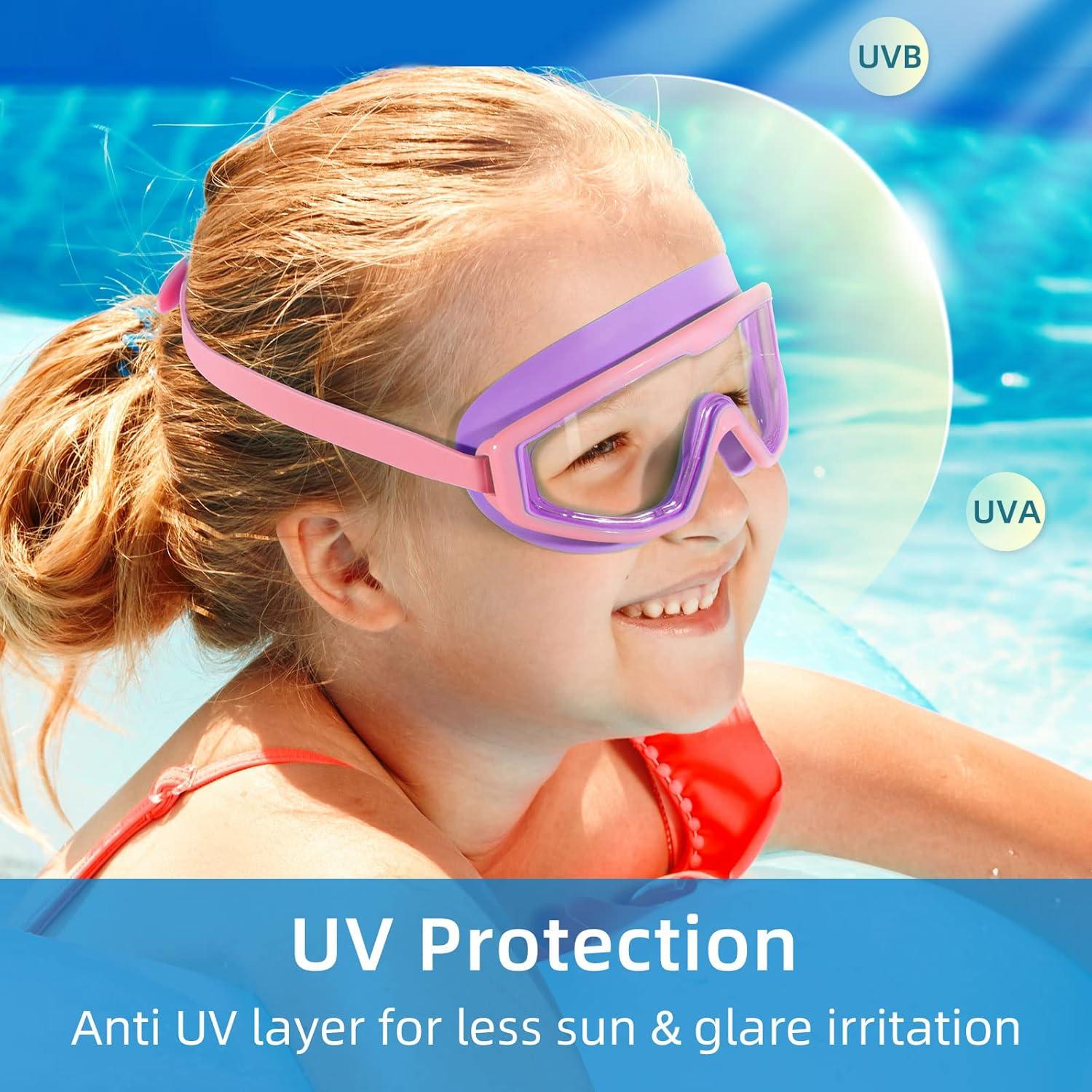 Gafas de Natación Freela para Niños 3-15 Años Antivaho UV