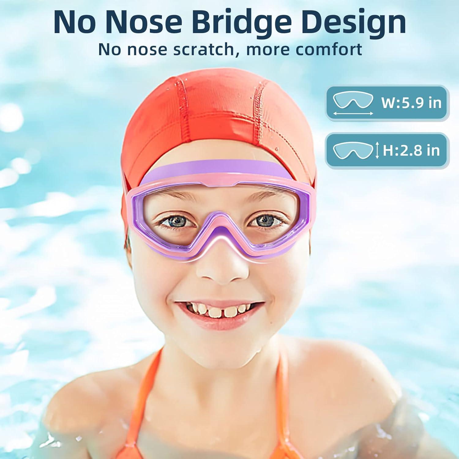 Gafas de Natación Freela para Niños 3-15 Años Antivaho UV