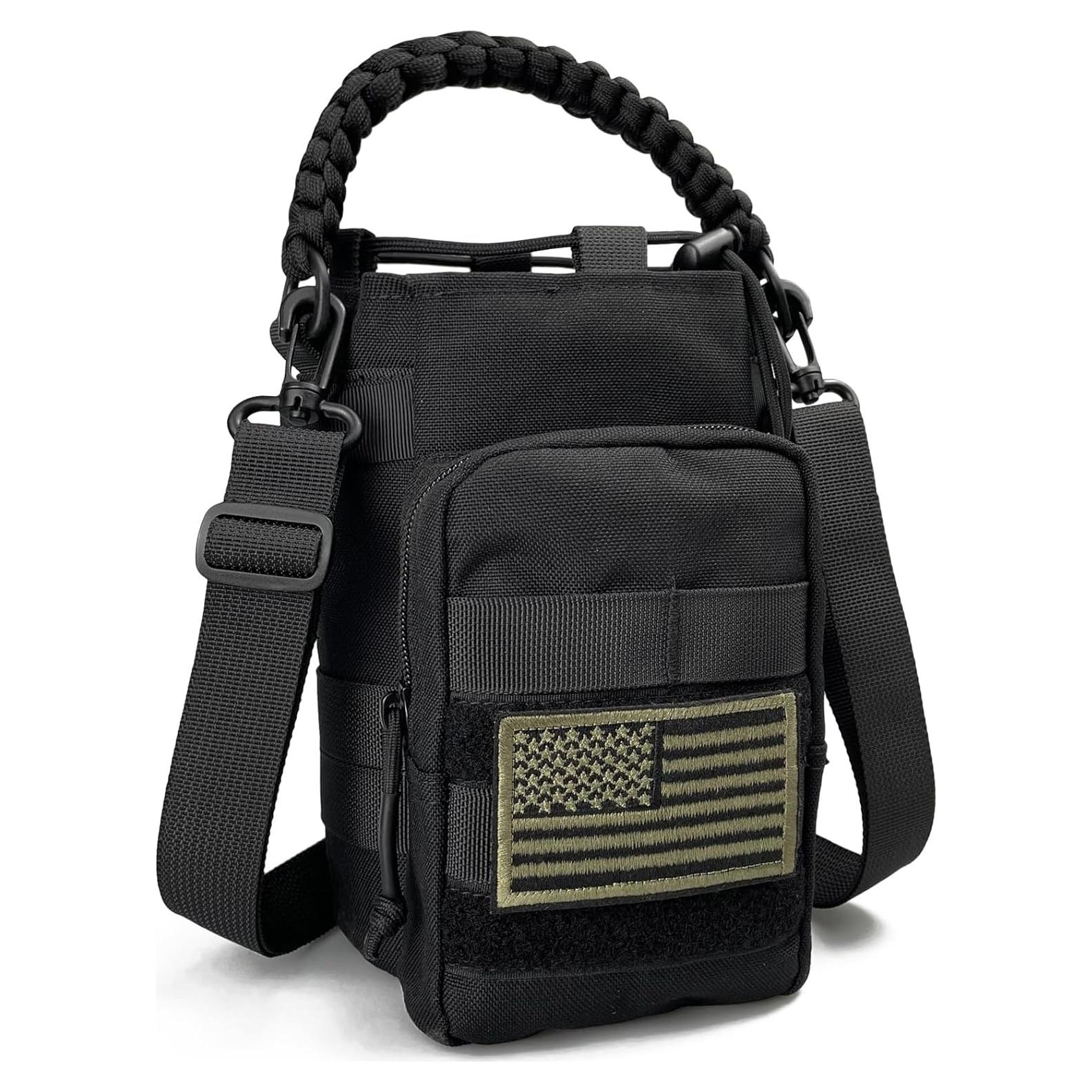 Funda para Botella de Agua DEFUNX 64 Oz Nylon Negra