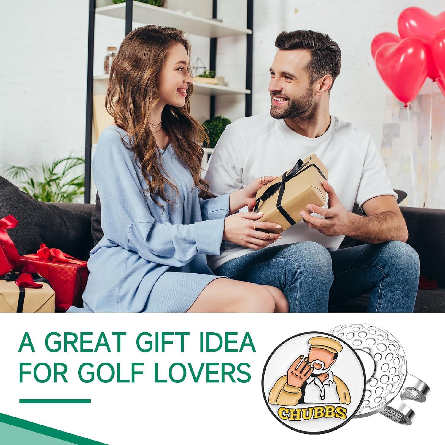 Clips Magnéticos de Sombrero Jecten con 5 Marcadores de Golf