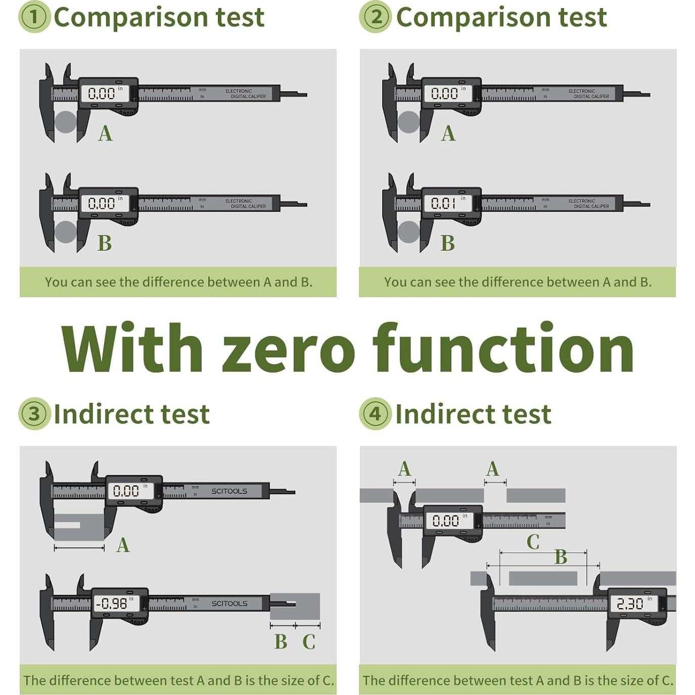 Calibrador Digital 10 cm Sanming Yilinglu - Medición Precisa