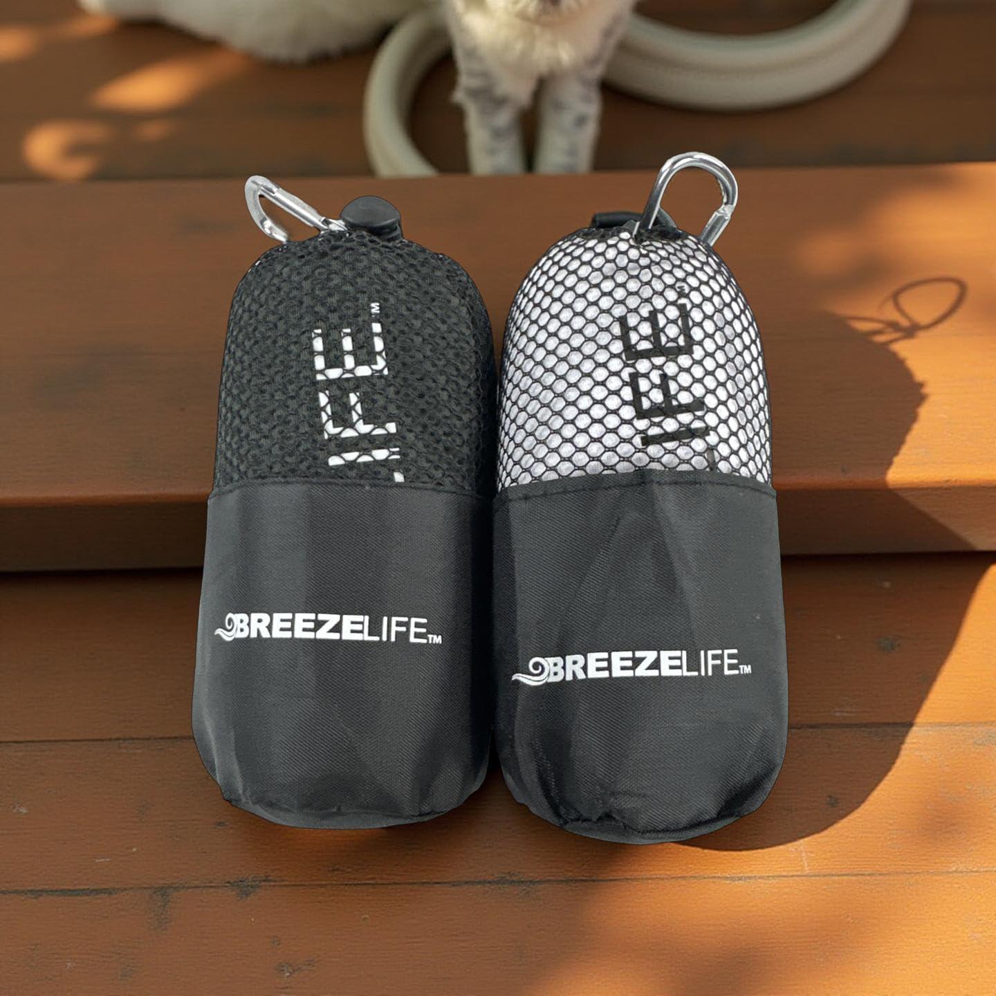 Toallas Refrigerantes de Microfibra Breeze Life - 2 Piezas