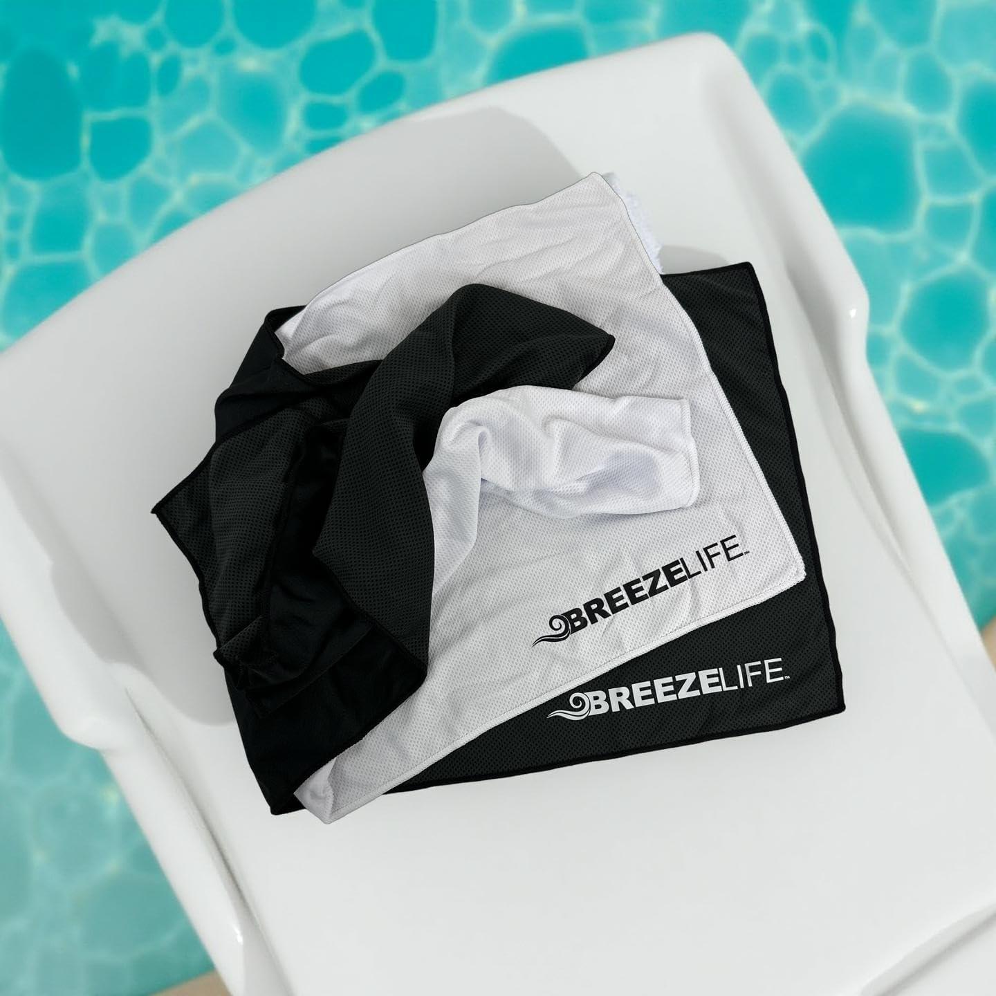 Toallas Refrigerantes de Microfibra Breeze Life - 2 Piezas