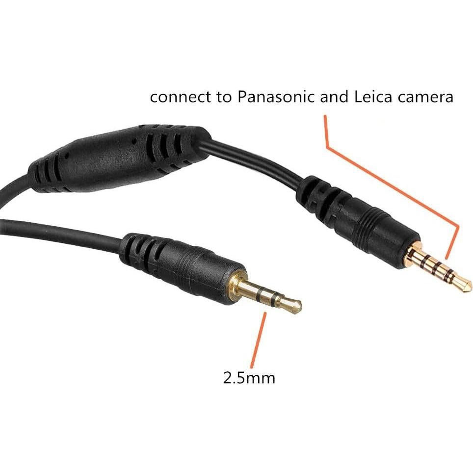 Cable de Disparador Remoto P6/L1 para Cámaras Panasonic