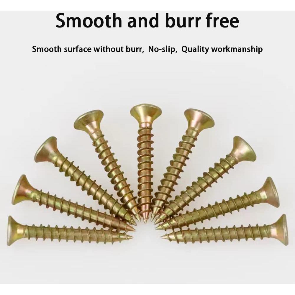 Kit de Tornillos de Madera Autoperforantes Indprod 260 Pcs