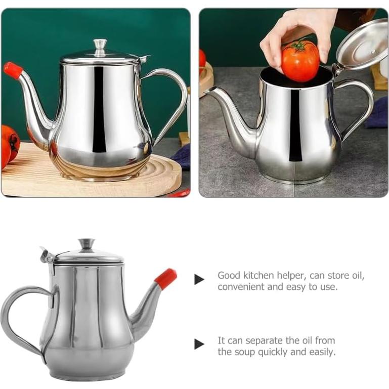 Tanque de Almacenamiento de Aceite Cabilock 300ml Acero Inoxidable