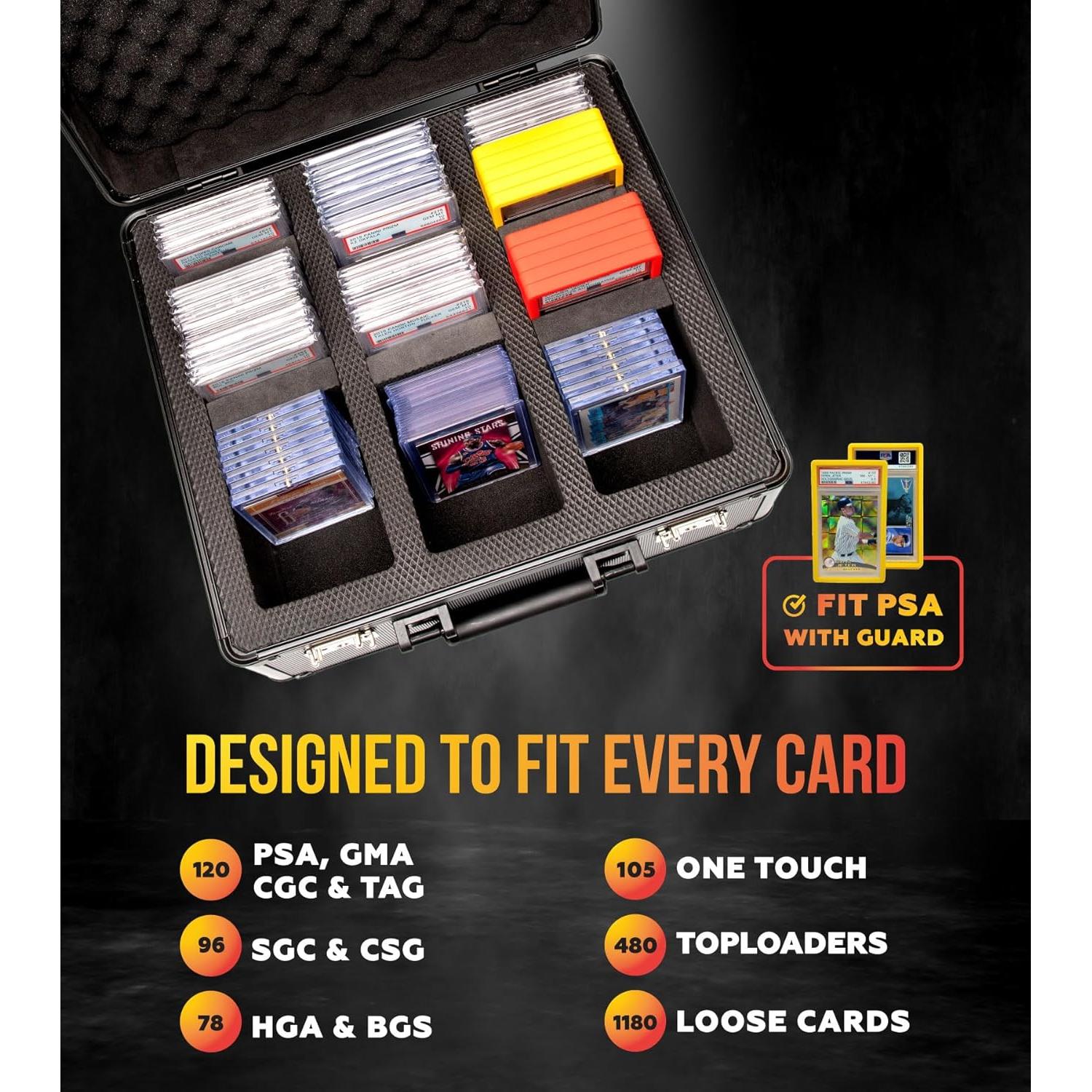 Caja de Almacenamiento para Tarjetas Graduadas PSA Panopply 3 Filas