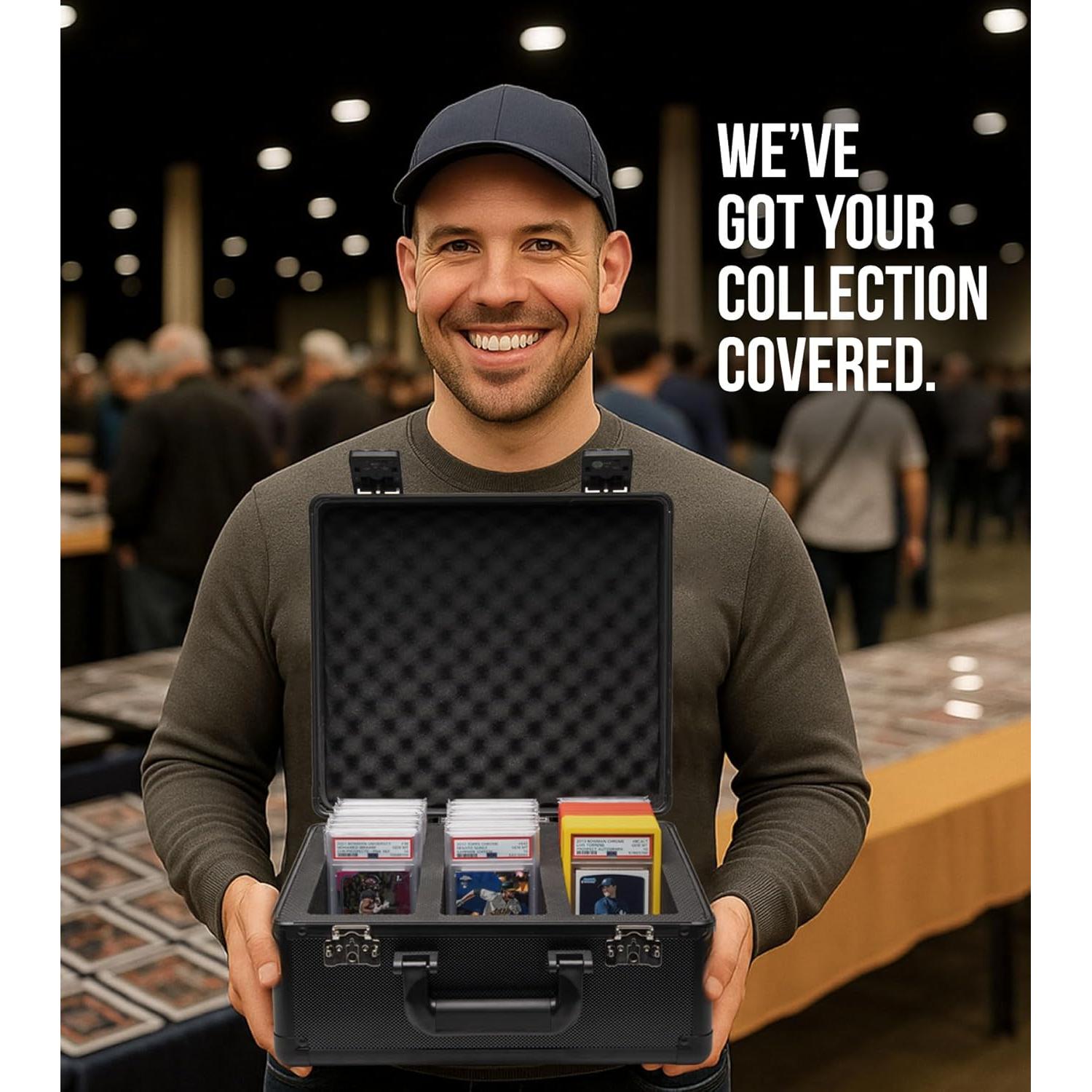 Caja de Almacenamiento para Tarjetas Graduadas PSA Panopply 3 Filas