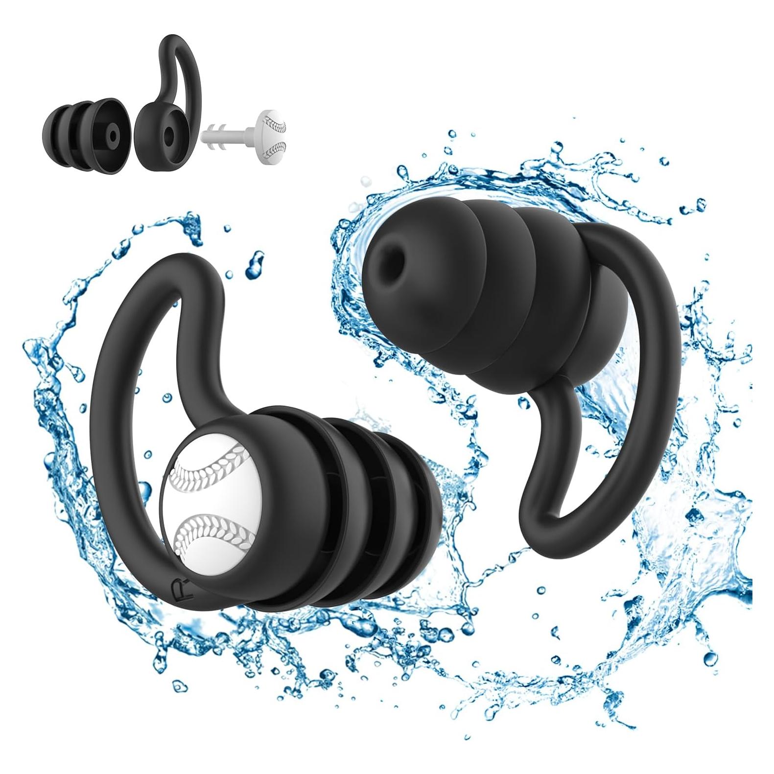 Tapones para Oídos WLSCTY de Silicona para Nadar - 1 Par