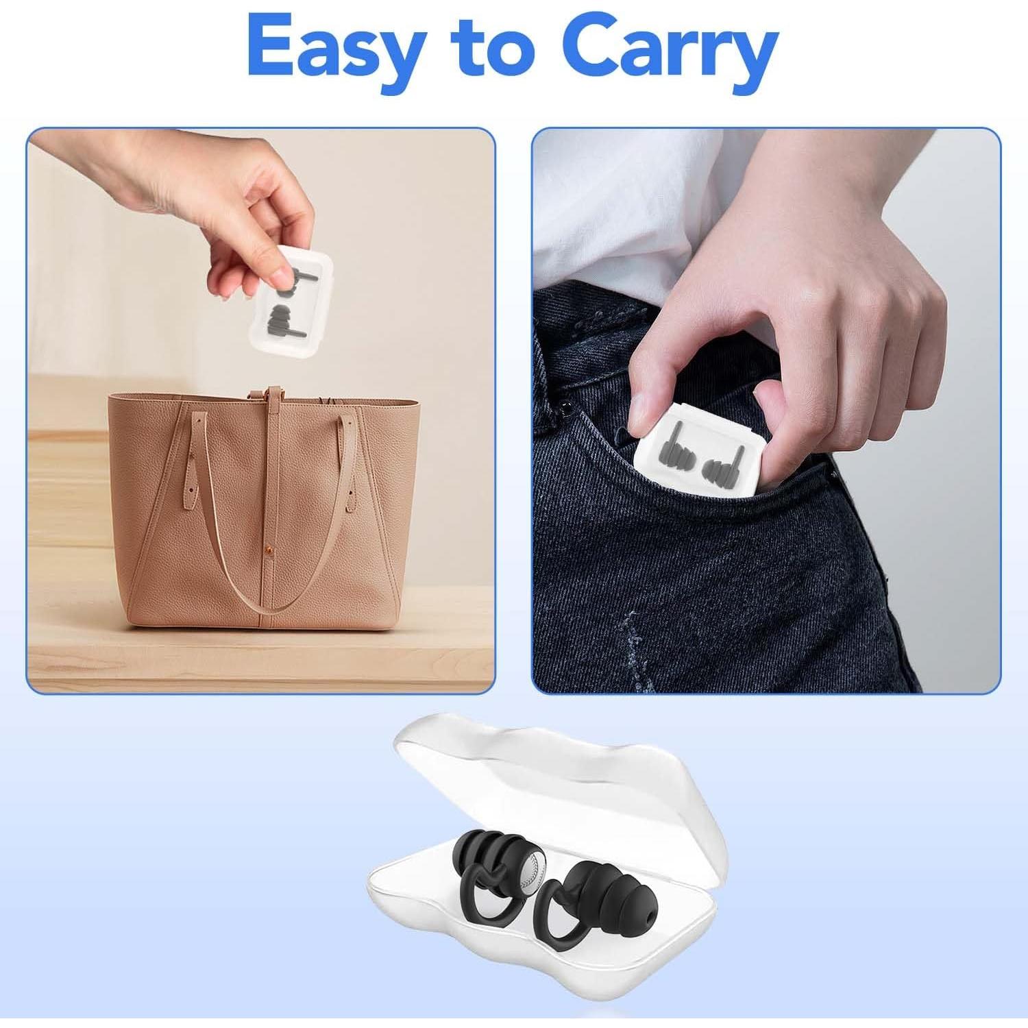 Tapones para Oídos WLSCTY de Silicona para Nadar - 1 Par