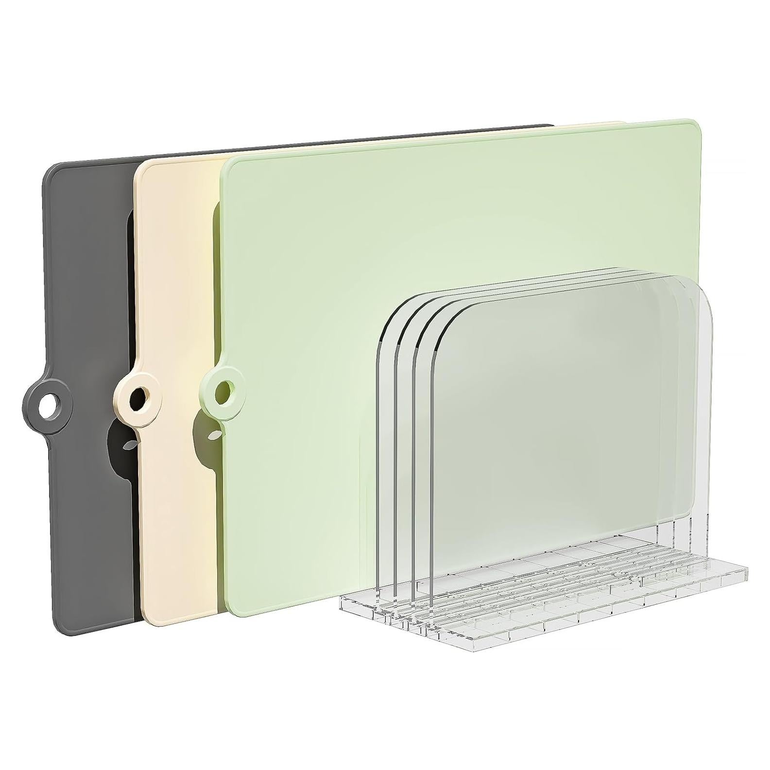 Juego de 3 Tablas de Cortar TPU JOYZAN con Soporte - Apta para Lavavajillas