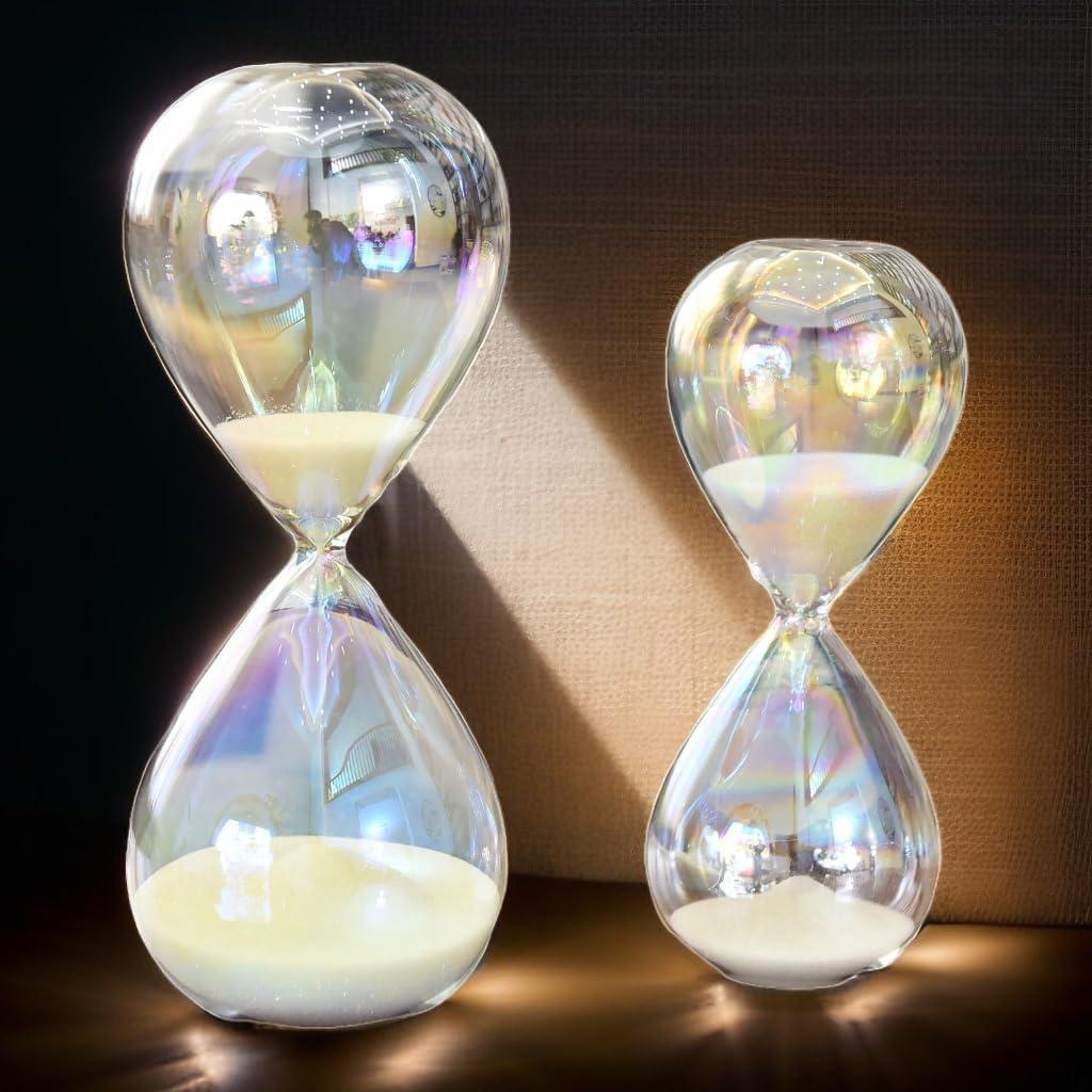 Reloj de Arena Falytemow 5 Minutos Vidrio Transparente 20 cm